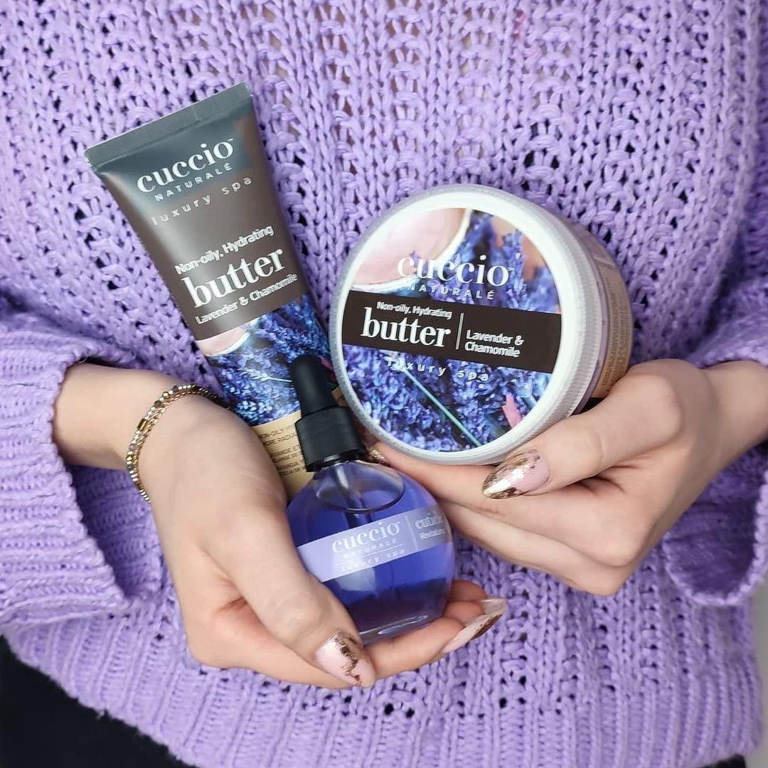 Tratamiento Cuccio Naturale - Aceite Cutículas 70.87 g y Crema 226.8 g Lavanda