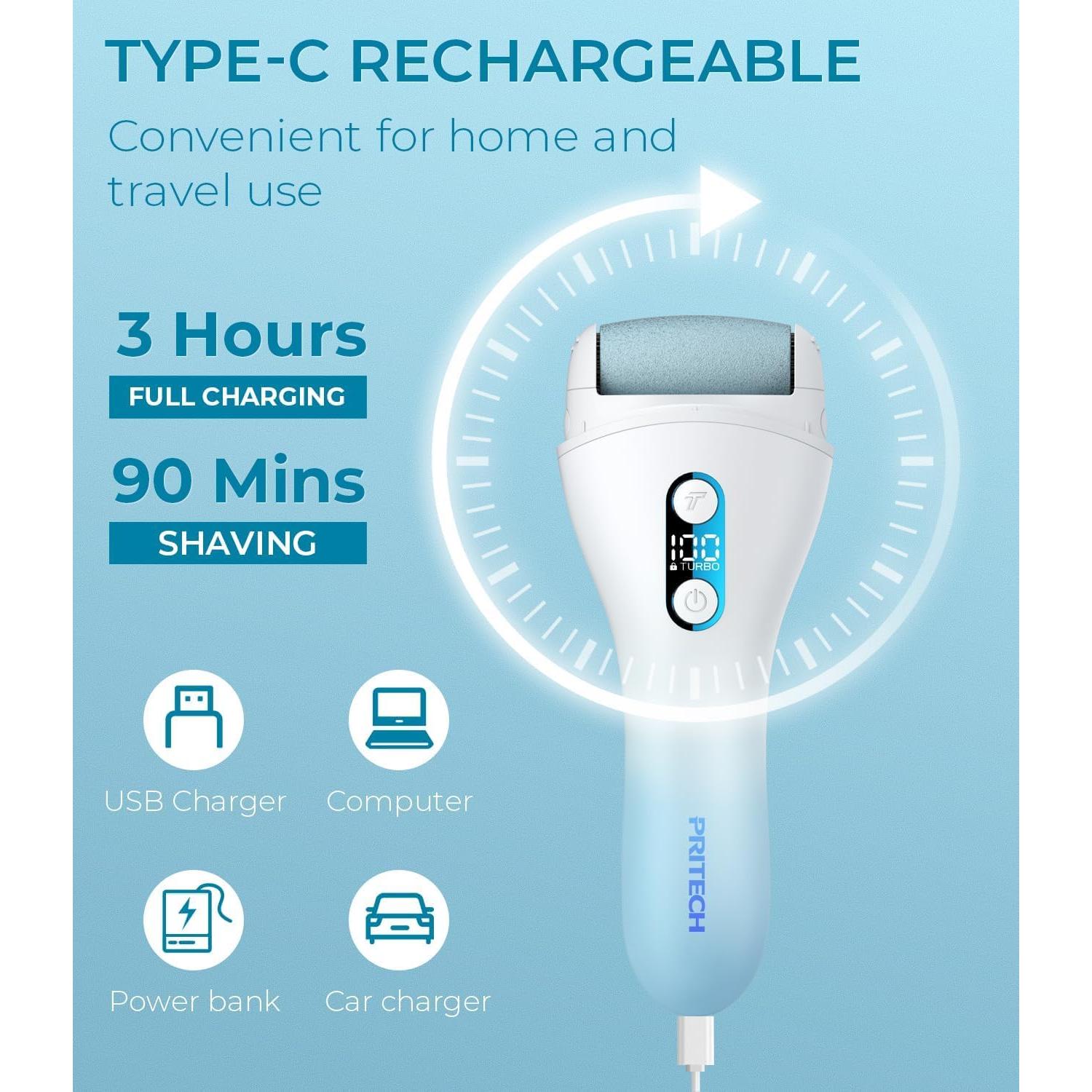 Removedor de Callos Eléctrico Wenzhou BCM-1138 Azul