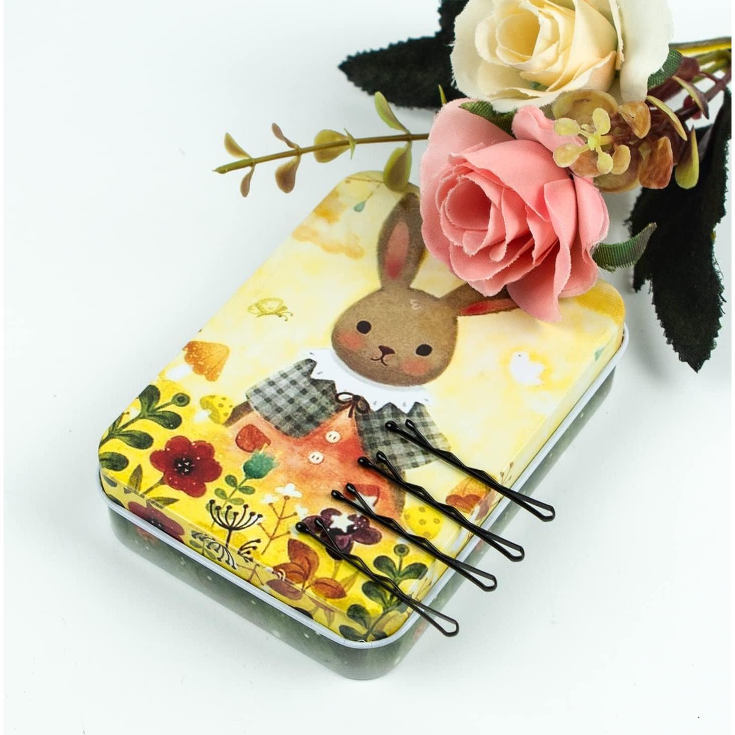 Pasadores de Pelo Negros Maorulu 200 Unidades 3.5 cm