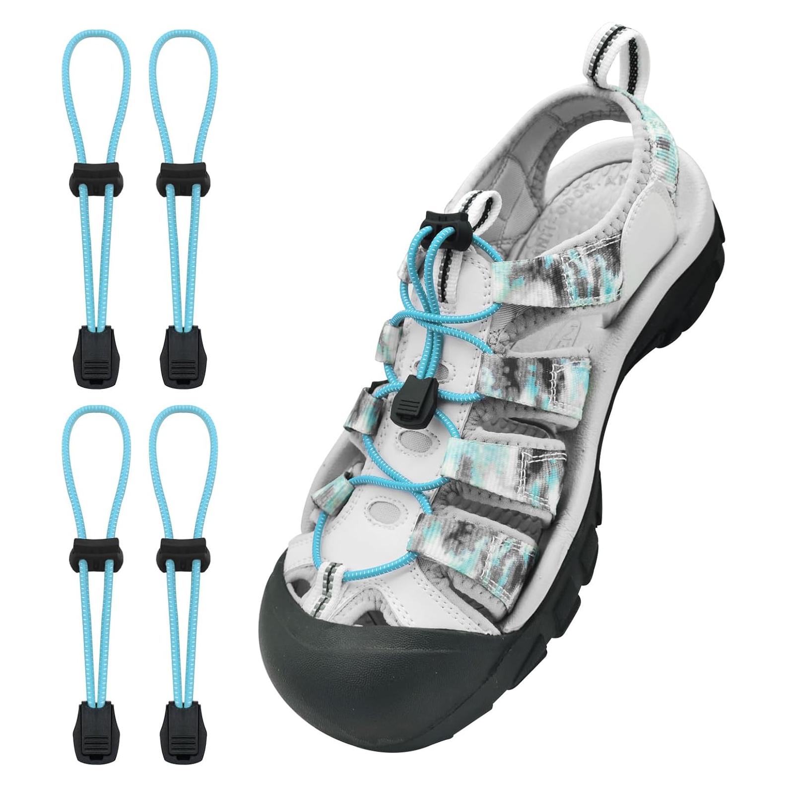 Cintas Elásticas Sin Nudos Keen 101.6 cm Azul 2 Pares