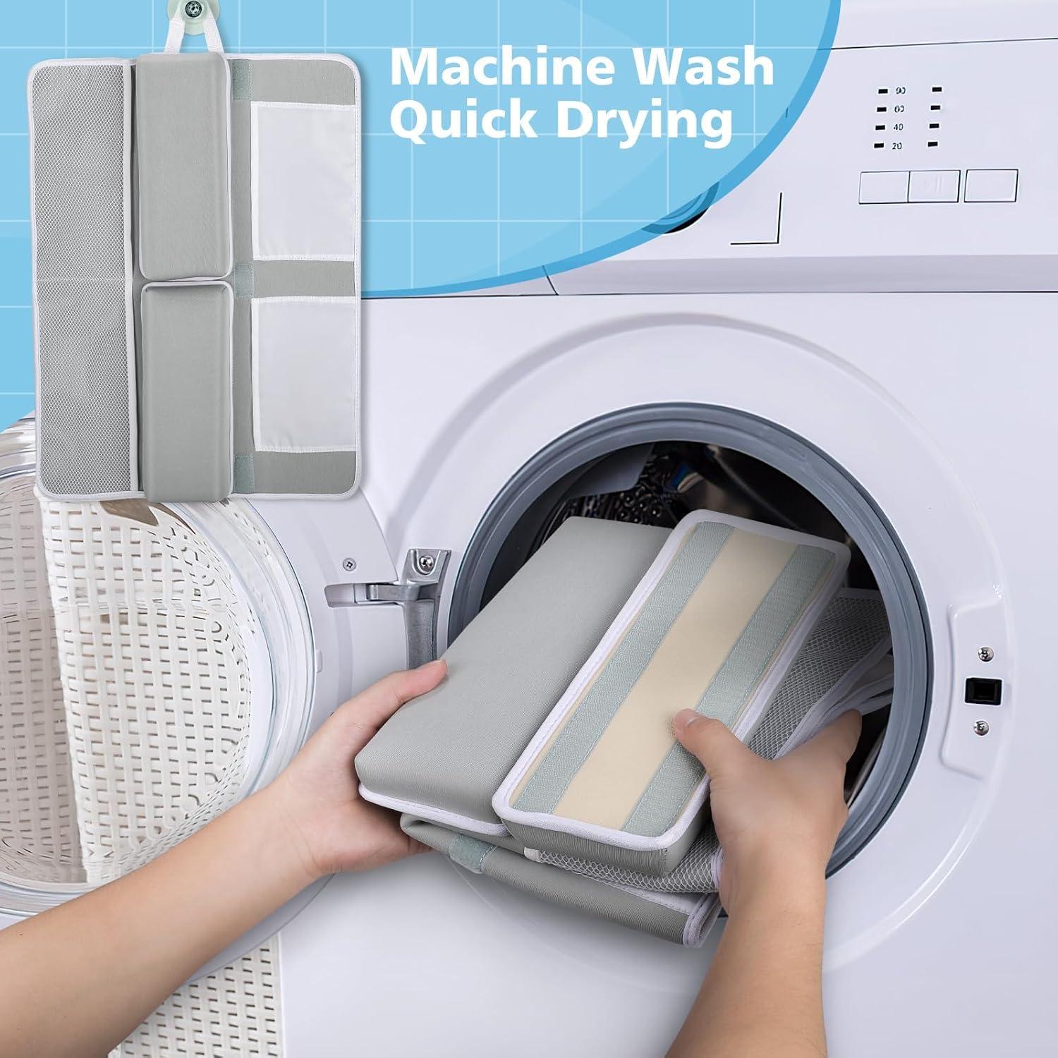 Juego de Almohadillas para Rodillas y Codos Tiikiy - Verde Gris