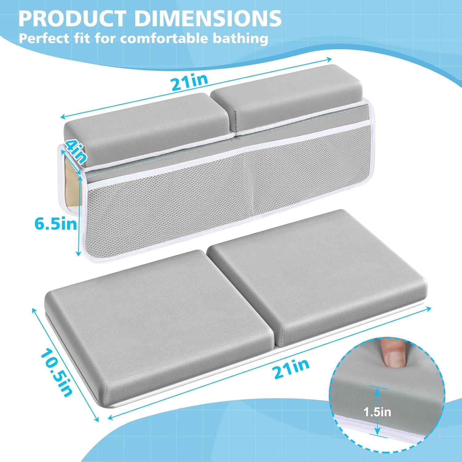 Juego de Almohadillas para Rodillas y Codos Tiikiy - Verde Gris