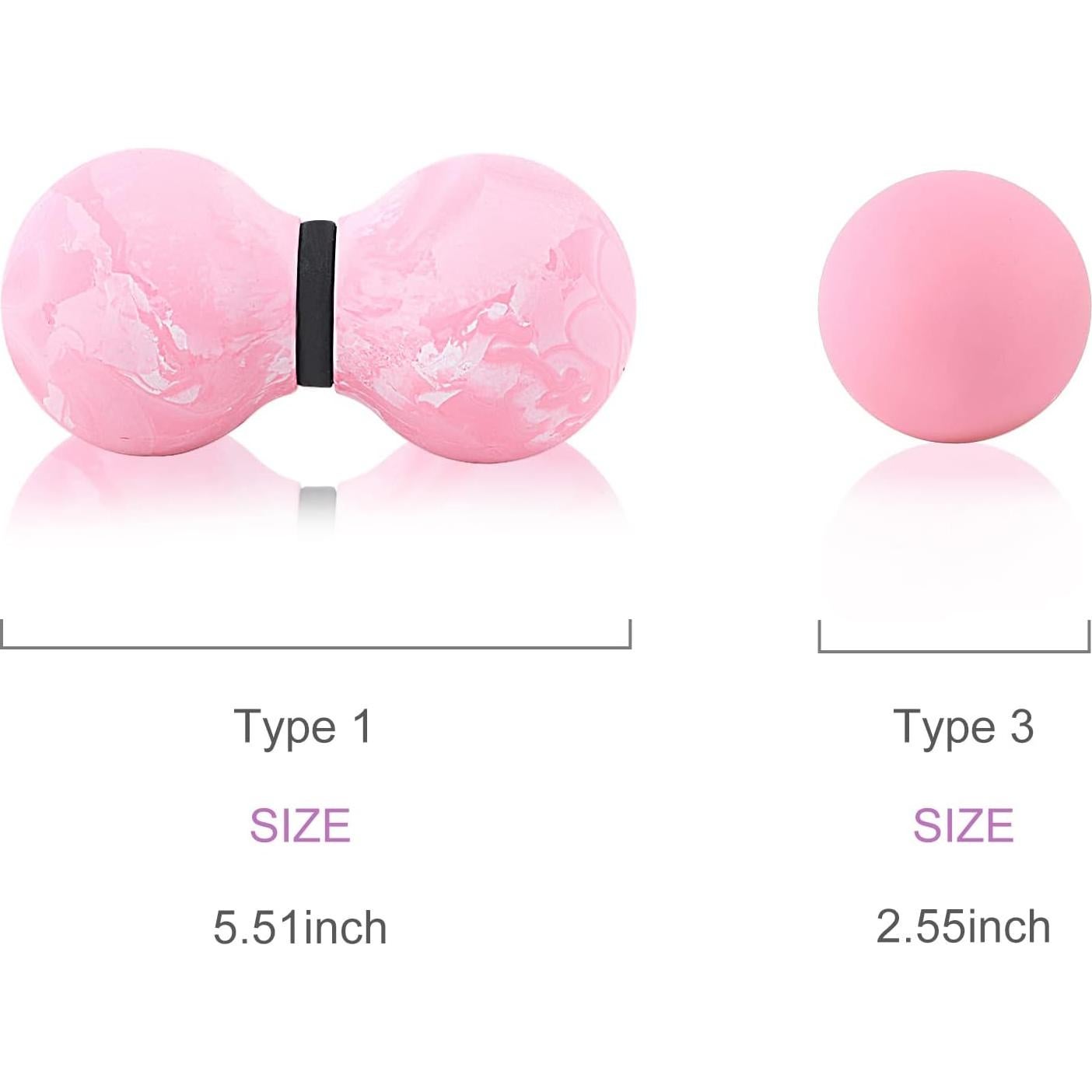 Pelotas de Masaje TXJ - Lacrosse y Cacahuate, Alivio Dolor