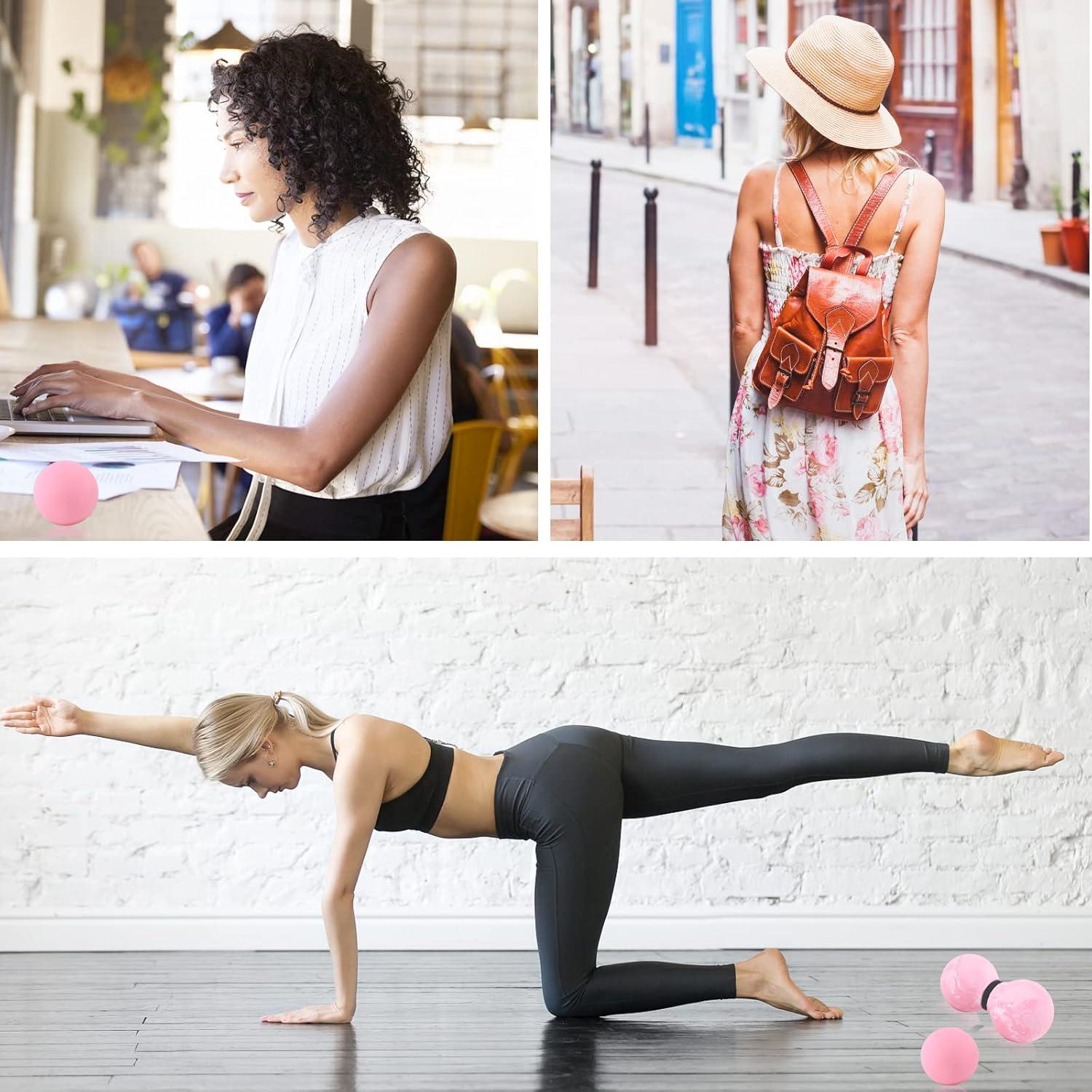 Pelotas de Masaje TXJ - Lacrosse y Cacahuate, Alivio Dolor