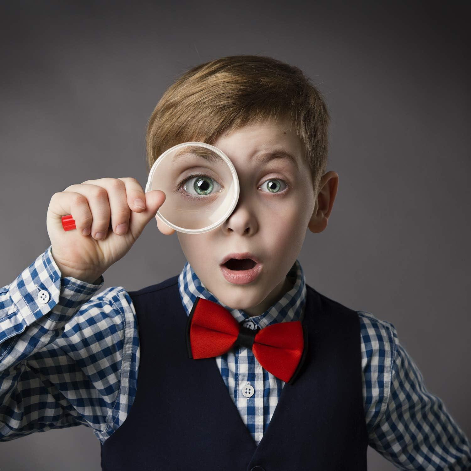 Lentes de Aumento Coloridos Elcoho 25 Piezas 3X con Bolsa