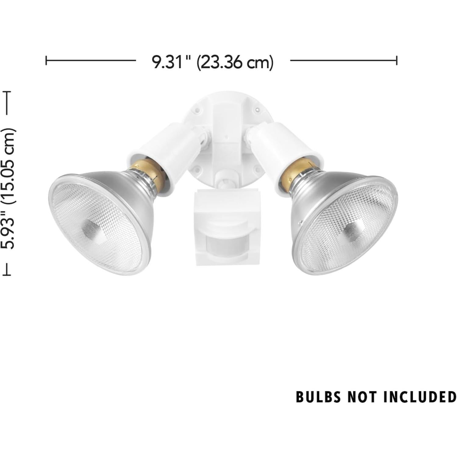 Luz de Seguridad con Sensor de Movimiento Globe 120W Blanca