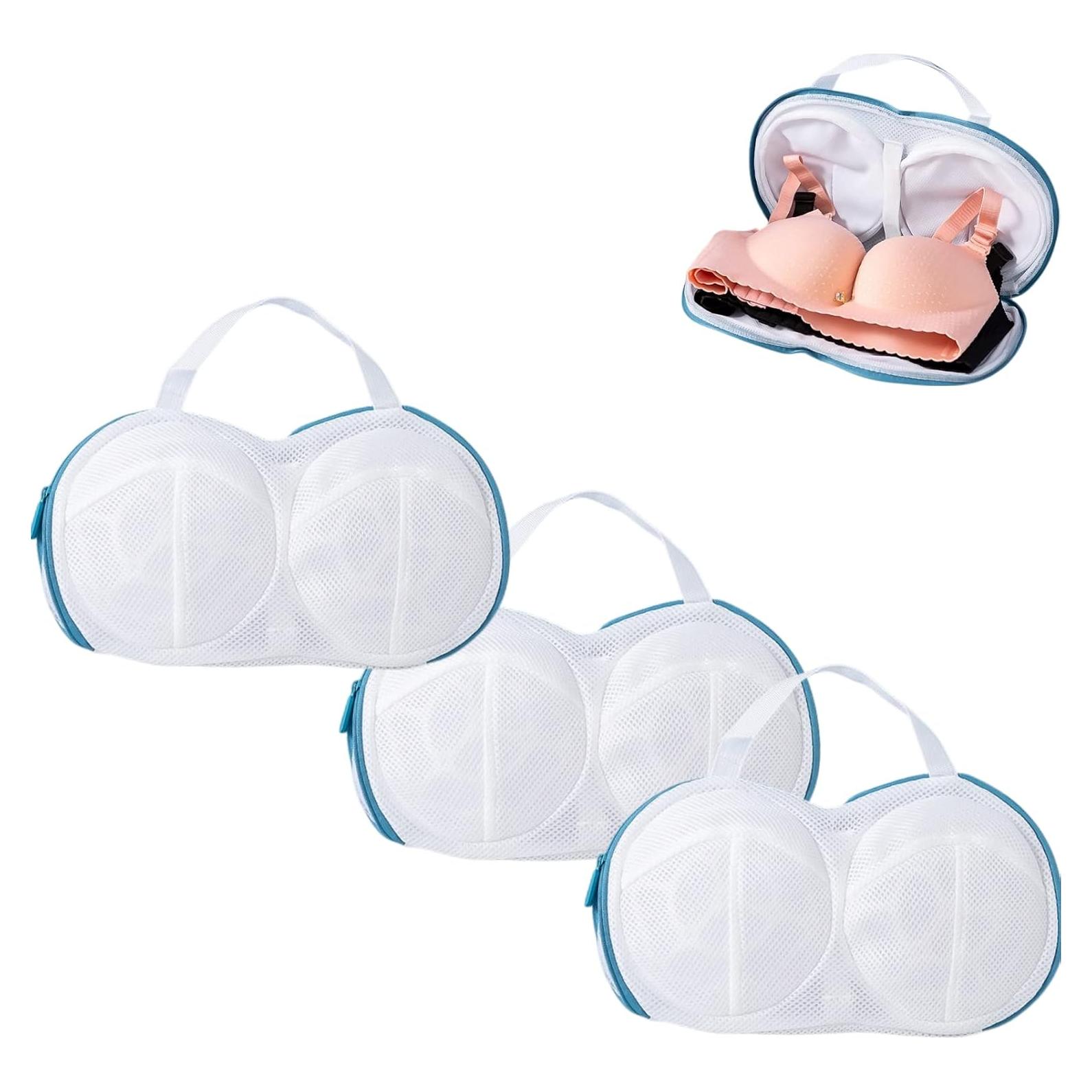 Juego de 3 Bolsas de Lavado Jatmira para Sujetadores Azul