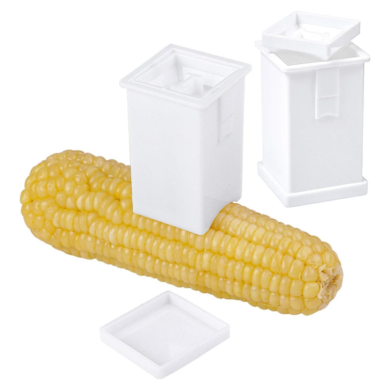 Cooraby 2 Piezas Soporte de Mantequilla para Mazorca de Maíz