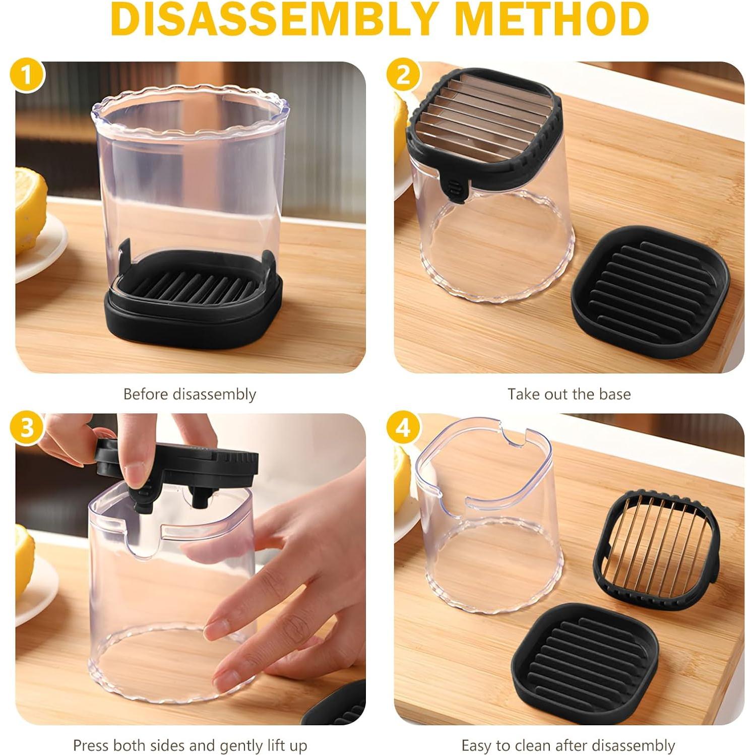 Cortador y Removedor de Tallos de Frutas Acero Inoxidable