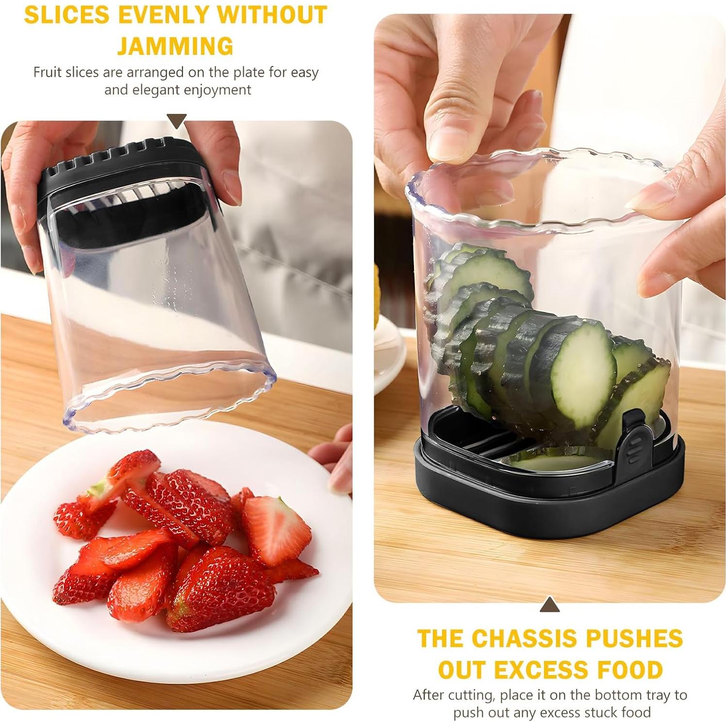 Cortador y Removedor de Tallos de Frutas Acero Inoxidable