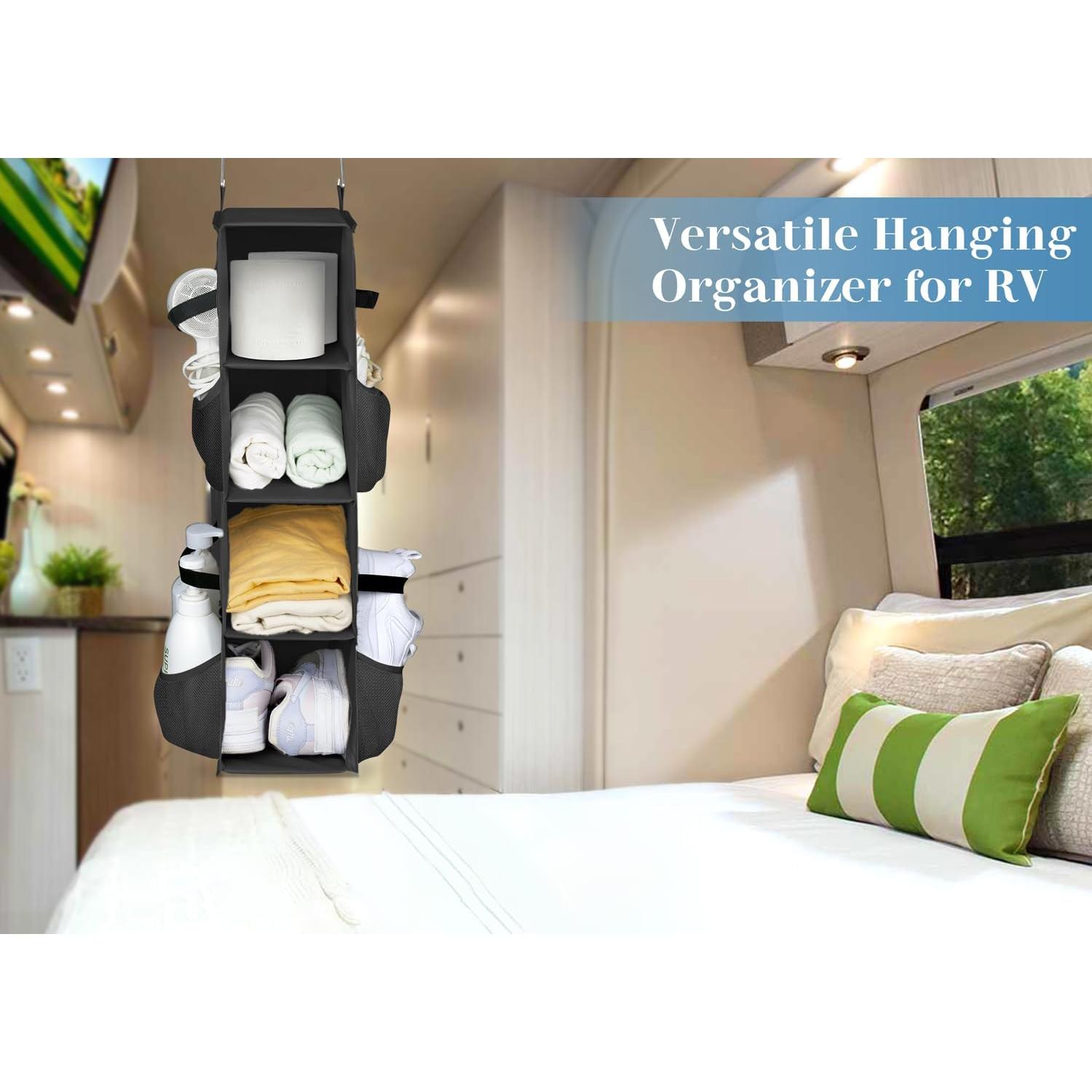 Organizador de Zapatos Colgante Sleeping Lamb 8 Pares Negro