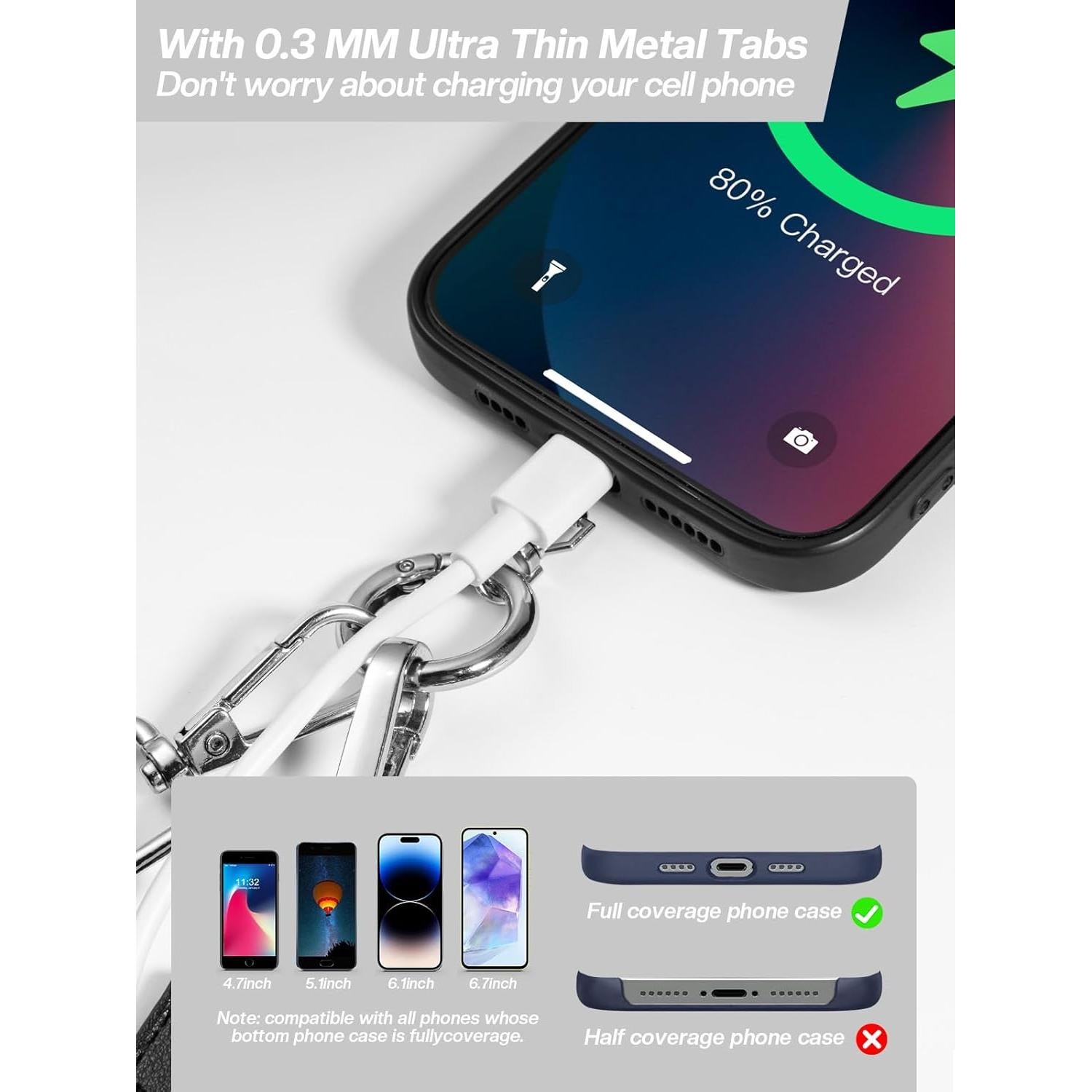 Correa Cruzada para Teléfono Tiostep con Cartera RFID Beige