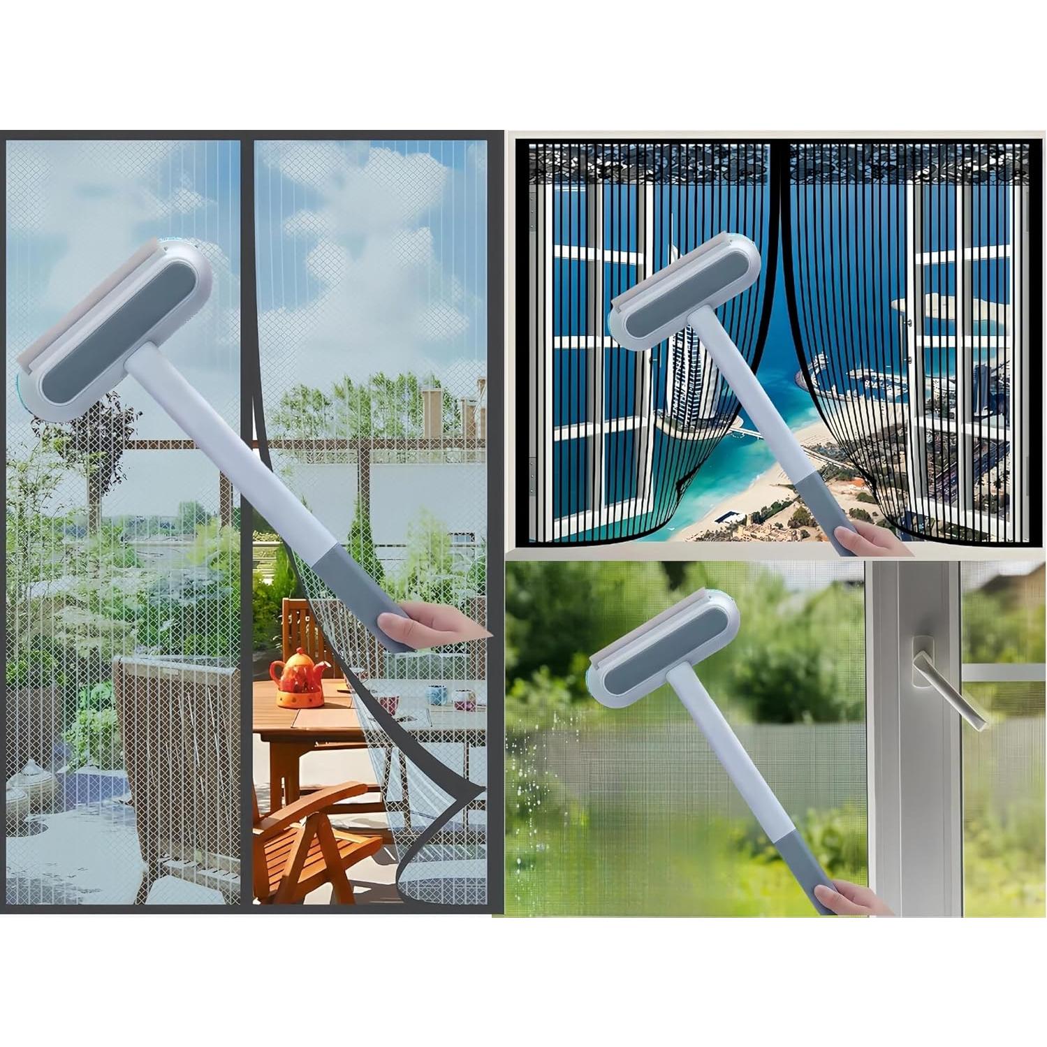 Limpiador de Pantallas de Malla 4 en 1 Lazynice - Doble Uso