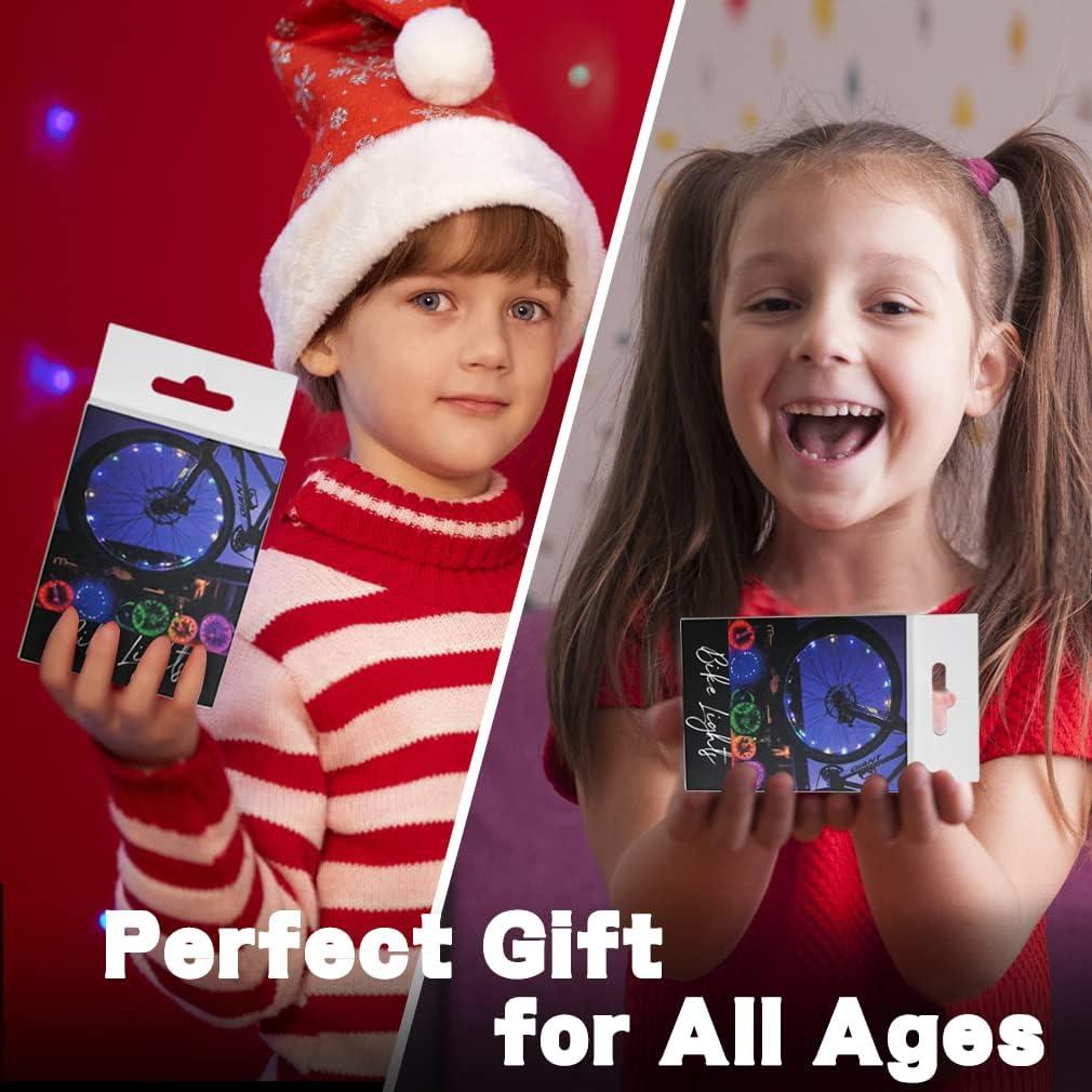 Luces LED para Ruedas de Bicicleta TINANA 2 Paquete Impermeables