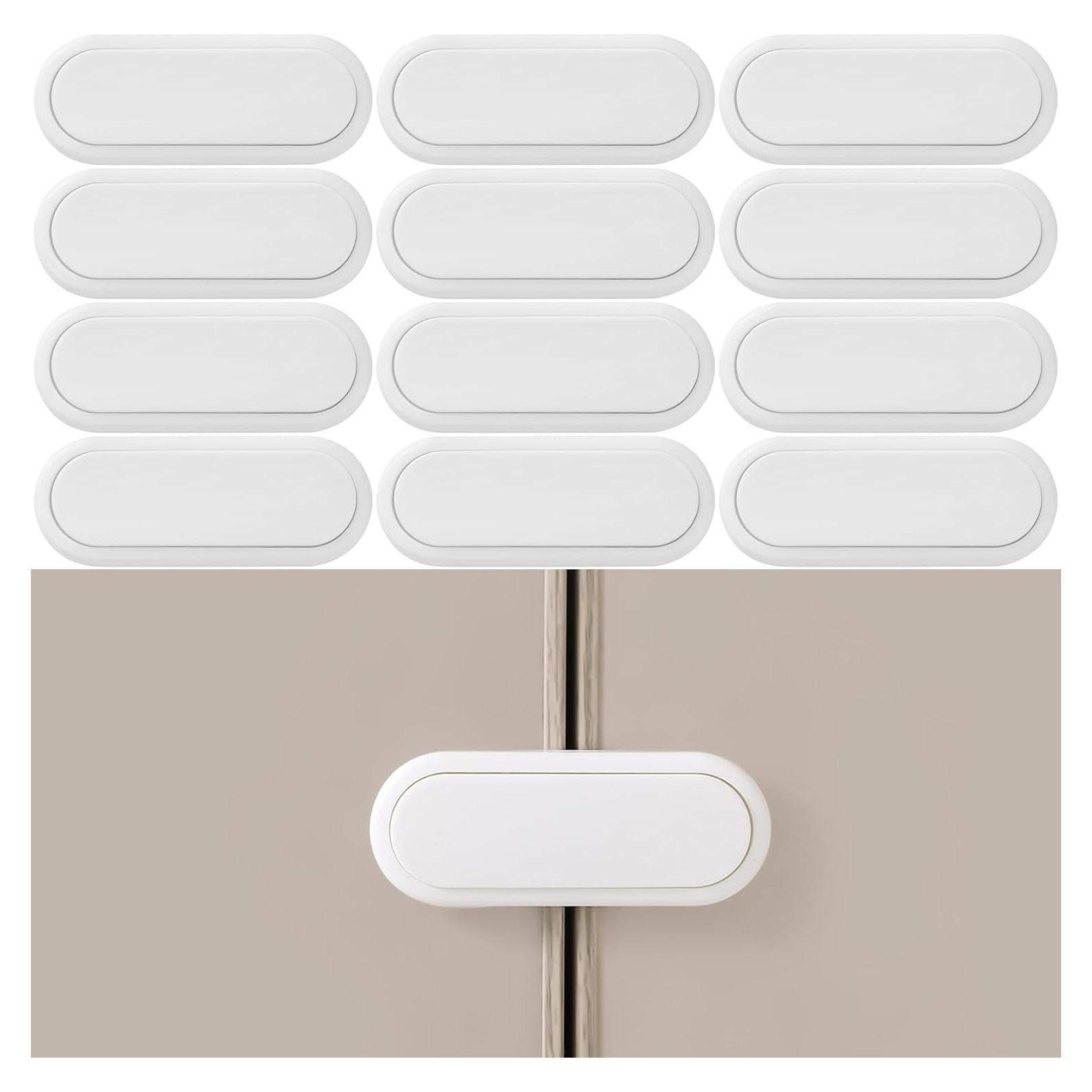 Cerraduras de Gabinete Fursafe&Q a Prueba de Bebés 12Pack