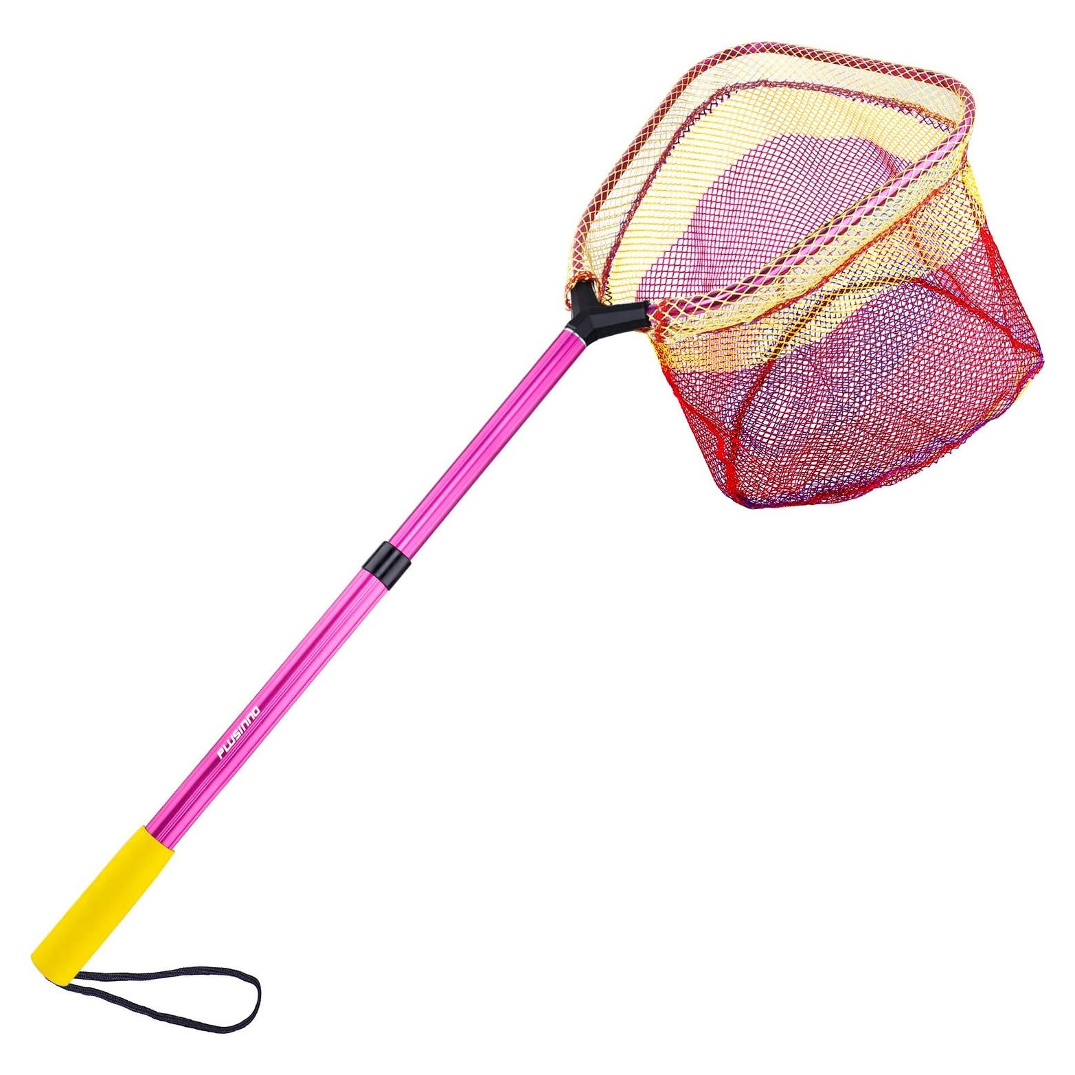 Red de Pesca Telescópica Plusinno para Niños 31x27cm