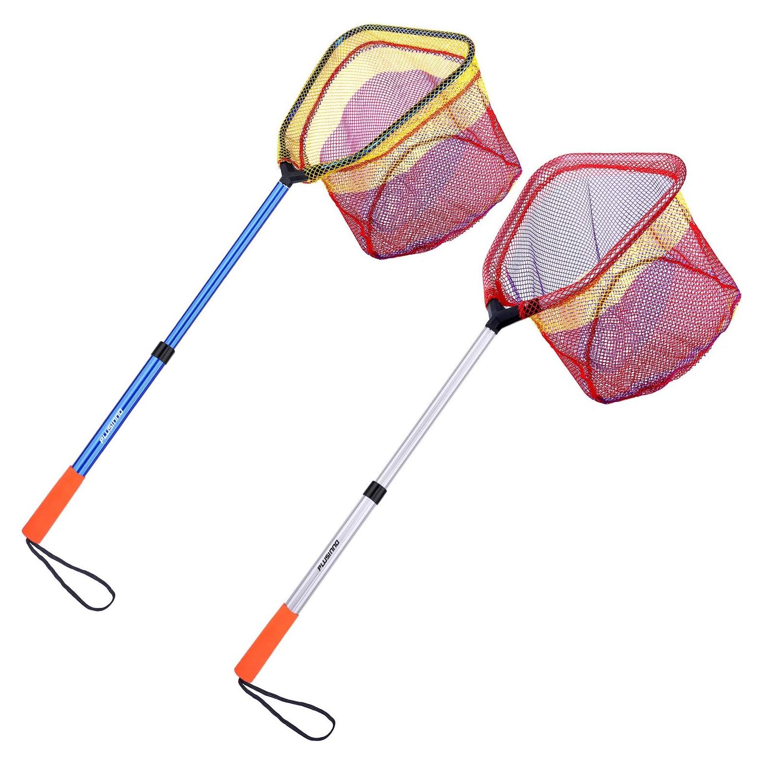 Red de Pesca Telescópica para Niños PLUSINNO - 31x27.4cm