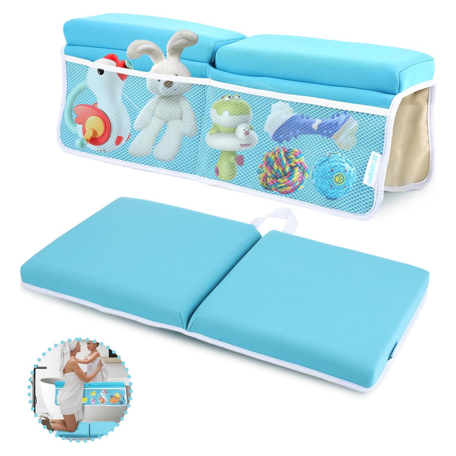 Almohadilla de Baño OFiSEXPT para Rodillas y Codos Azul