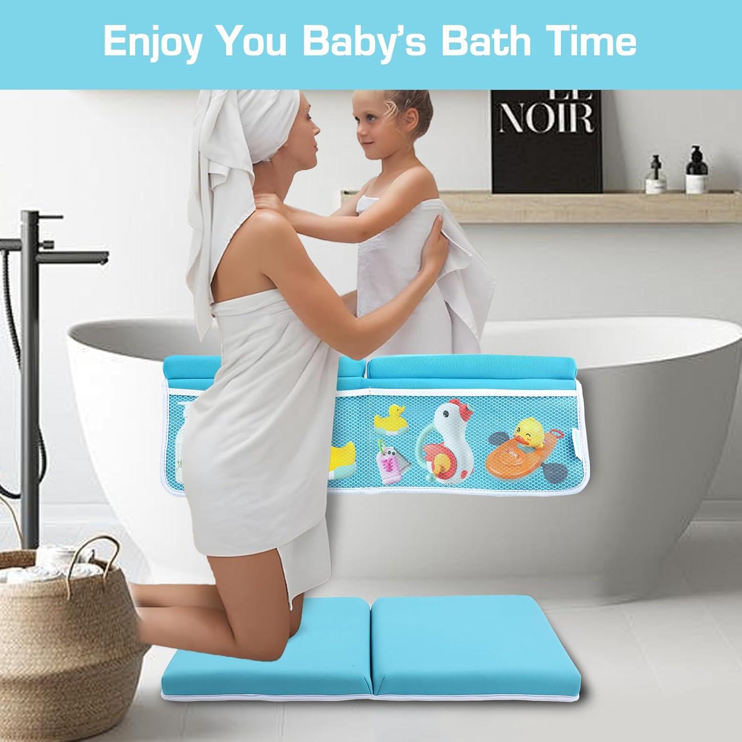 Almohadilla de Baño OFiSEXPT para Rodillas y Codos Azul