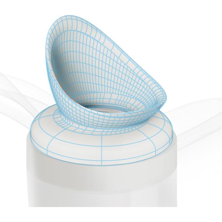 Orinal Portátil DURI para Bebés 330ml Gris - Entrenamiento Baño