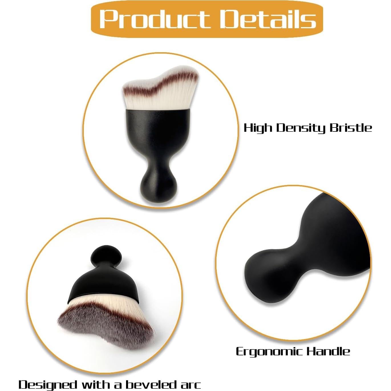 Car Interior Dust Brush, Auto Detailing Brush, Soft Bristles Car Cleaning Brushes, Tool for Air Conditioner Vents, Leather, Computer, Scratch Free, Car Interior Accessories