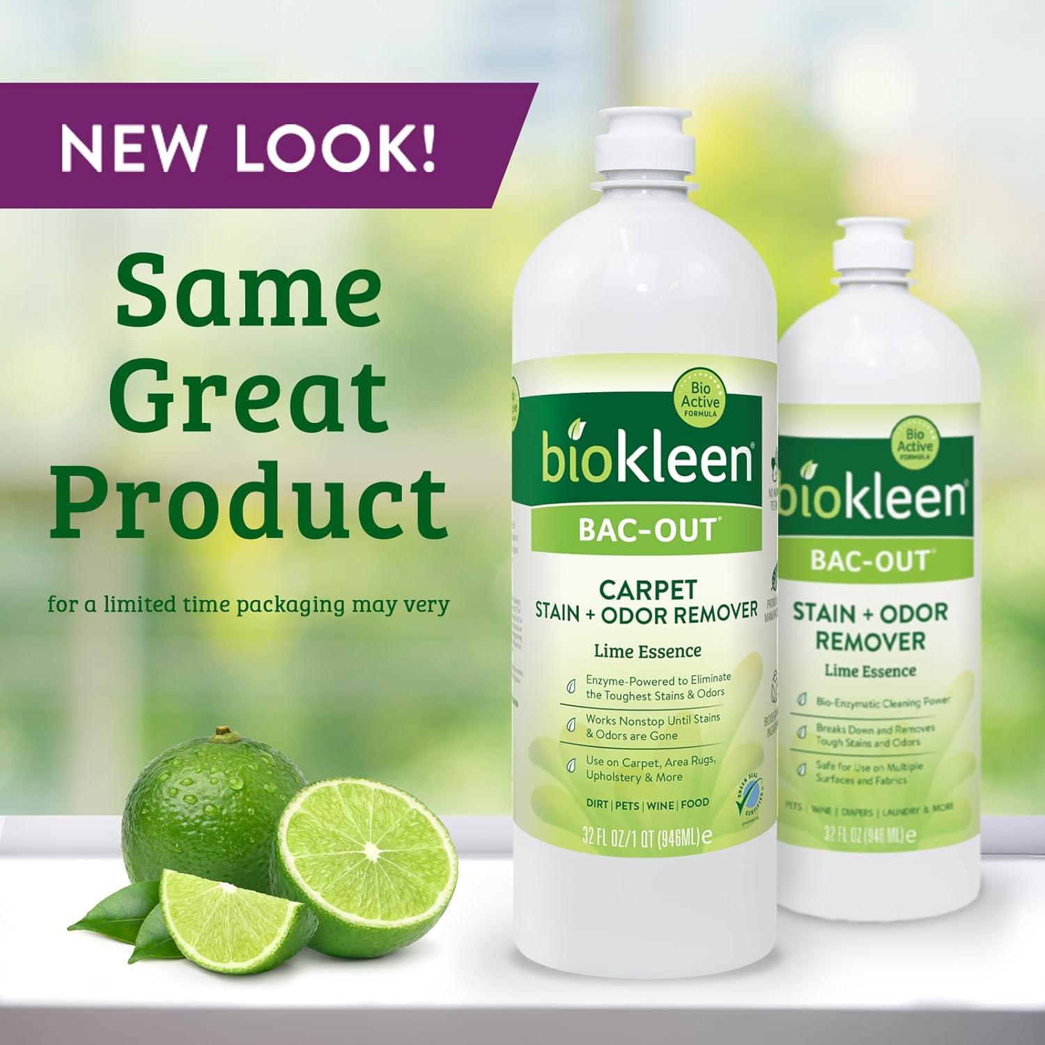 Biokleen Bac-Out Limpiador Enzimático 2x946ml + Toalla Microfibra