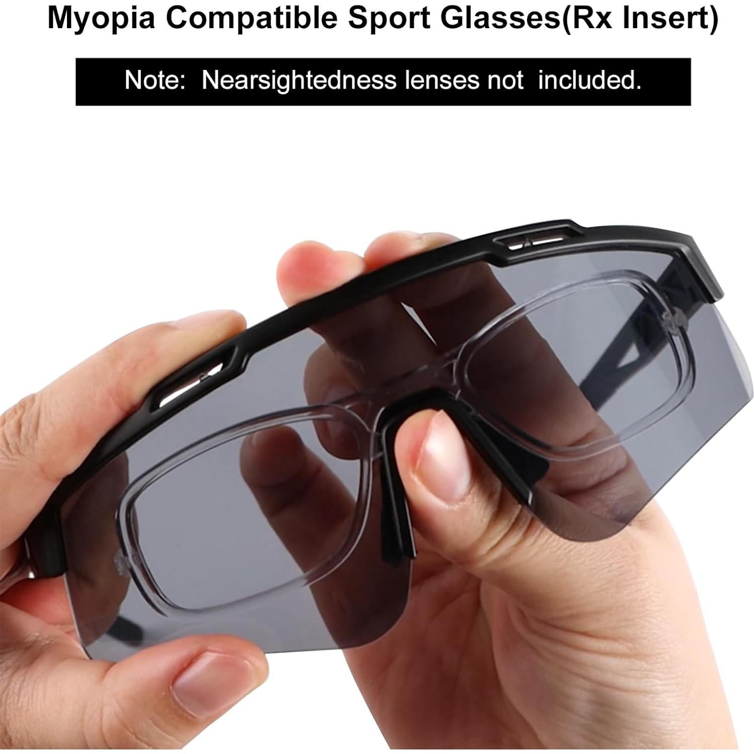 Gafas Tácticas Antivaho ToopMount con 3 Lentes Intercambiables