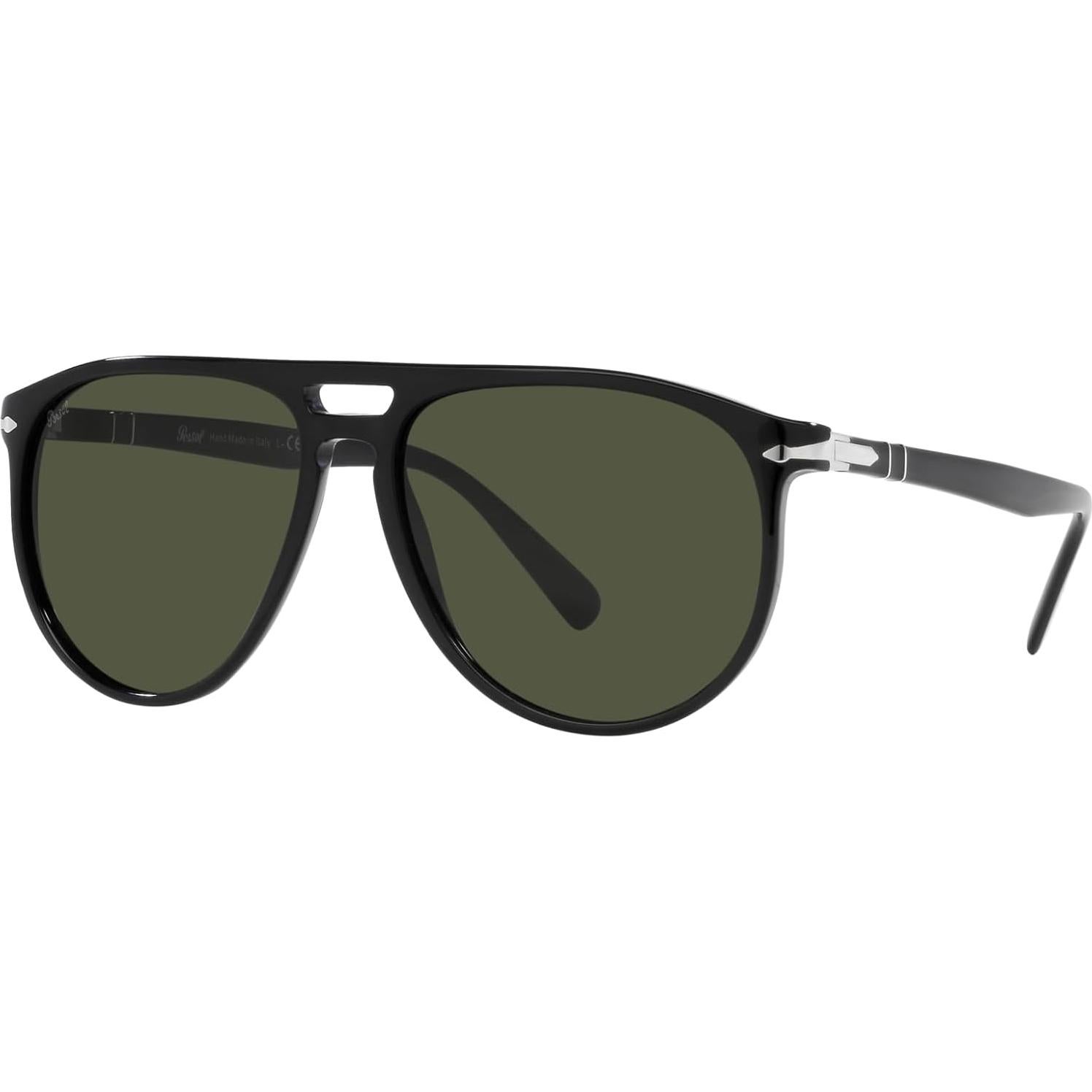 Gafas de sol Persol PO3311S Aviador Negro Verde 55mm