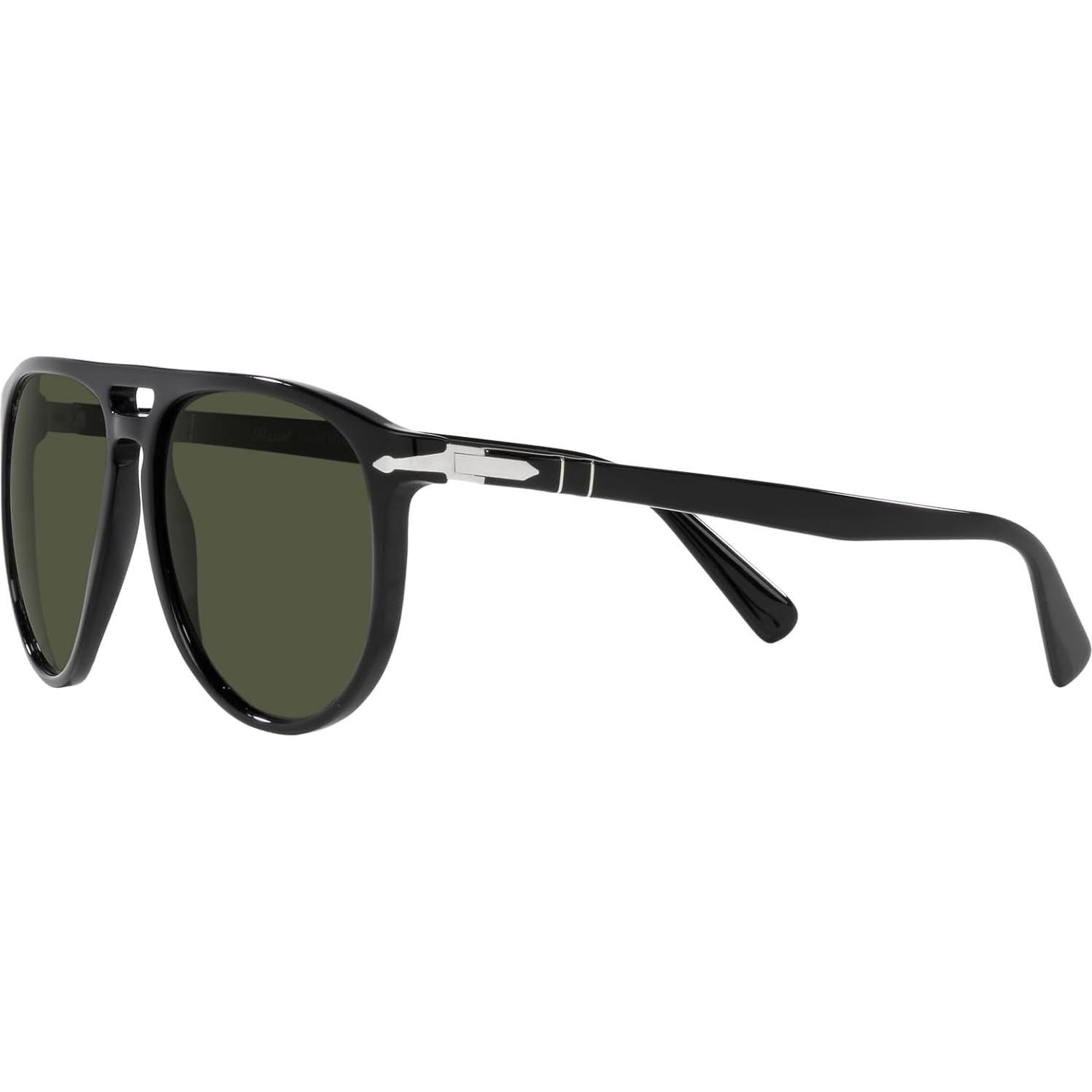 Gafas de sol Persol PO3311S Aviador Negro Verde 55mm