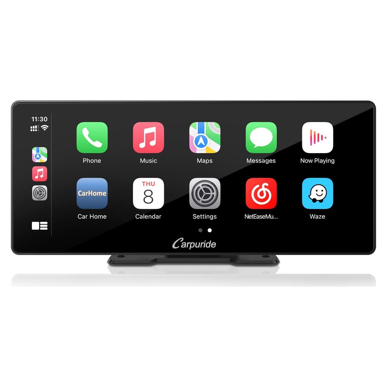 Estéreo Portátil Carpuride W103 10.3" Inalámbrico Carplay