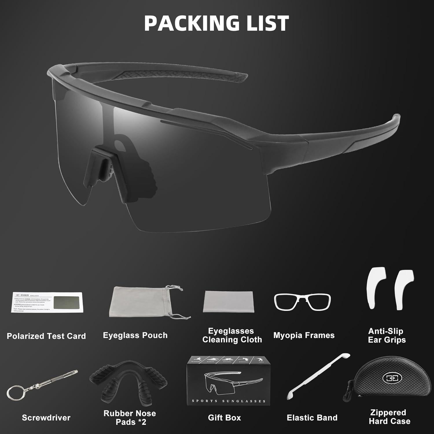 Gafas de sol deportivas polarizadas Sunbowglint UV400