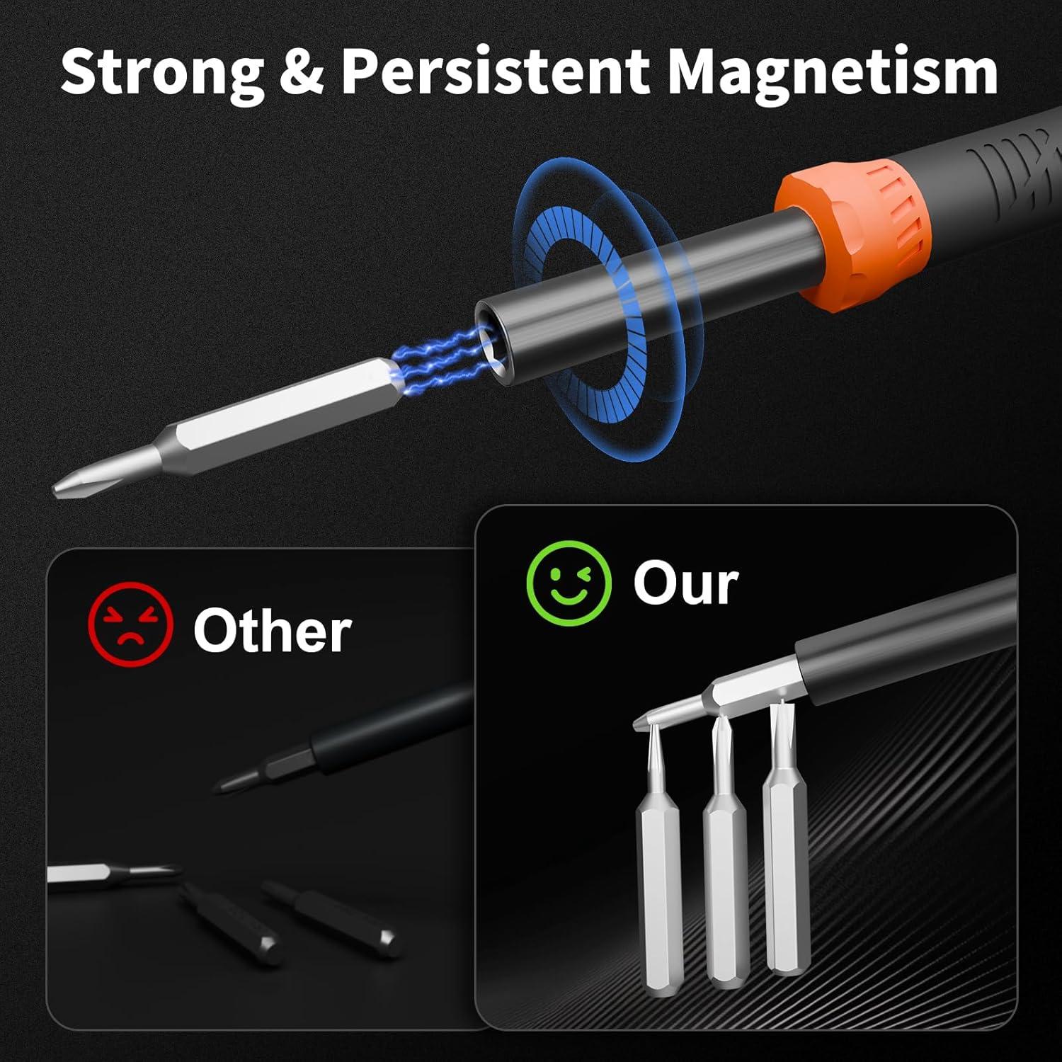 Juego de Destornilladores de Precisión 64 en 1 STREBITO