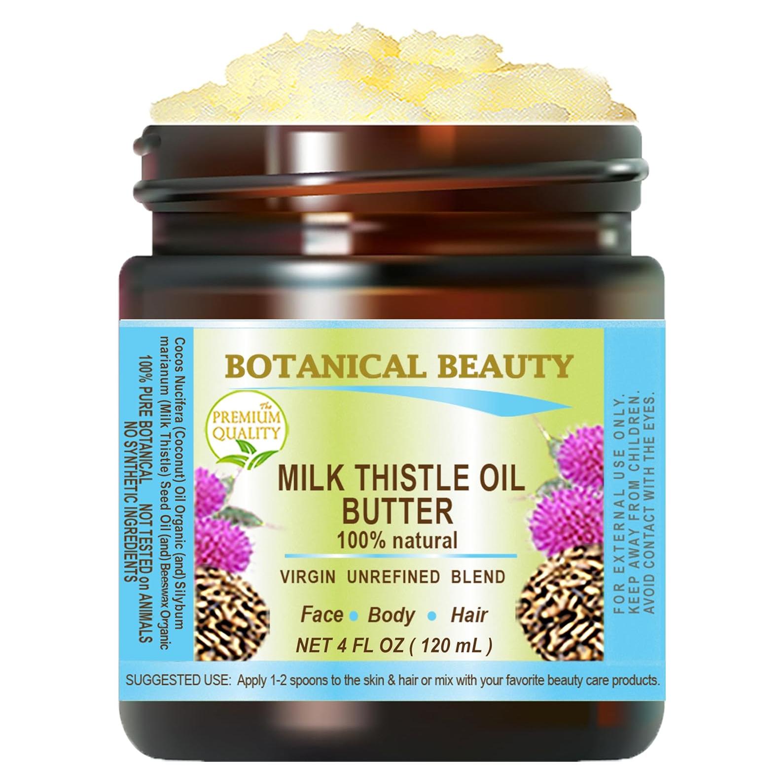 Mantequilla de Aceite de Cardo Lechoso 100% Natural 118ml