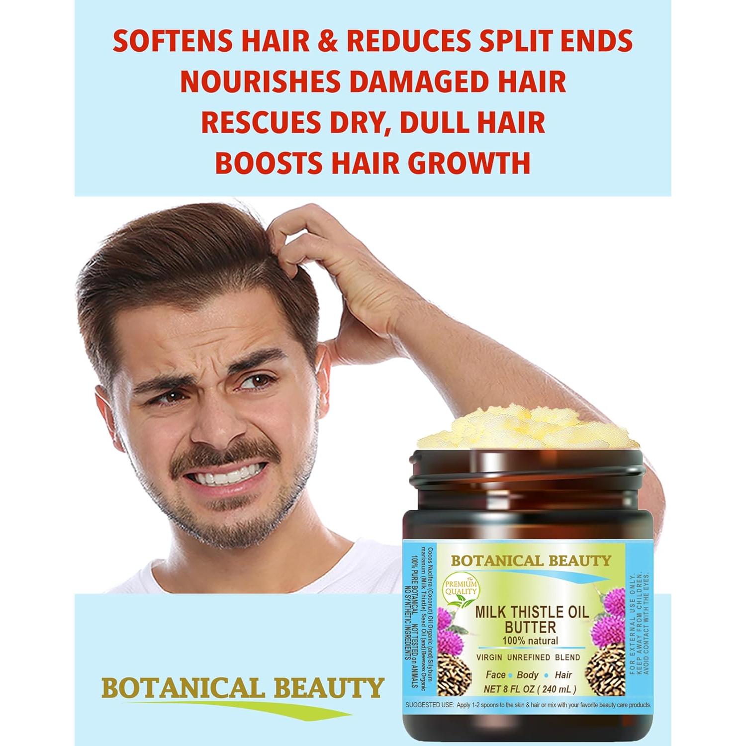 Mantequilla de Aceite de Cardo Lechoso 100% Natural 118ml