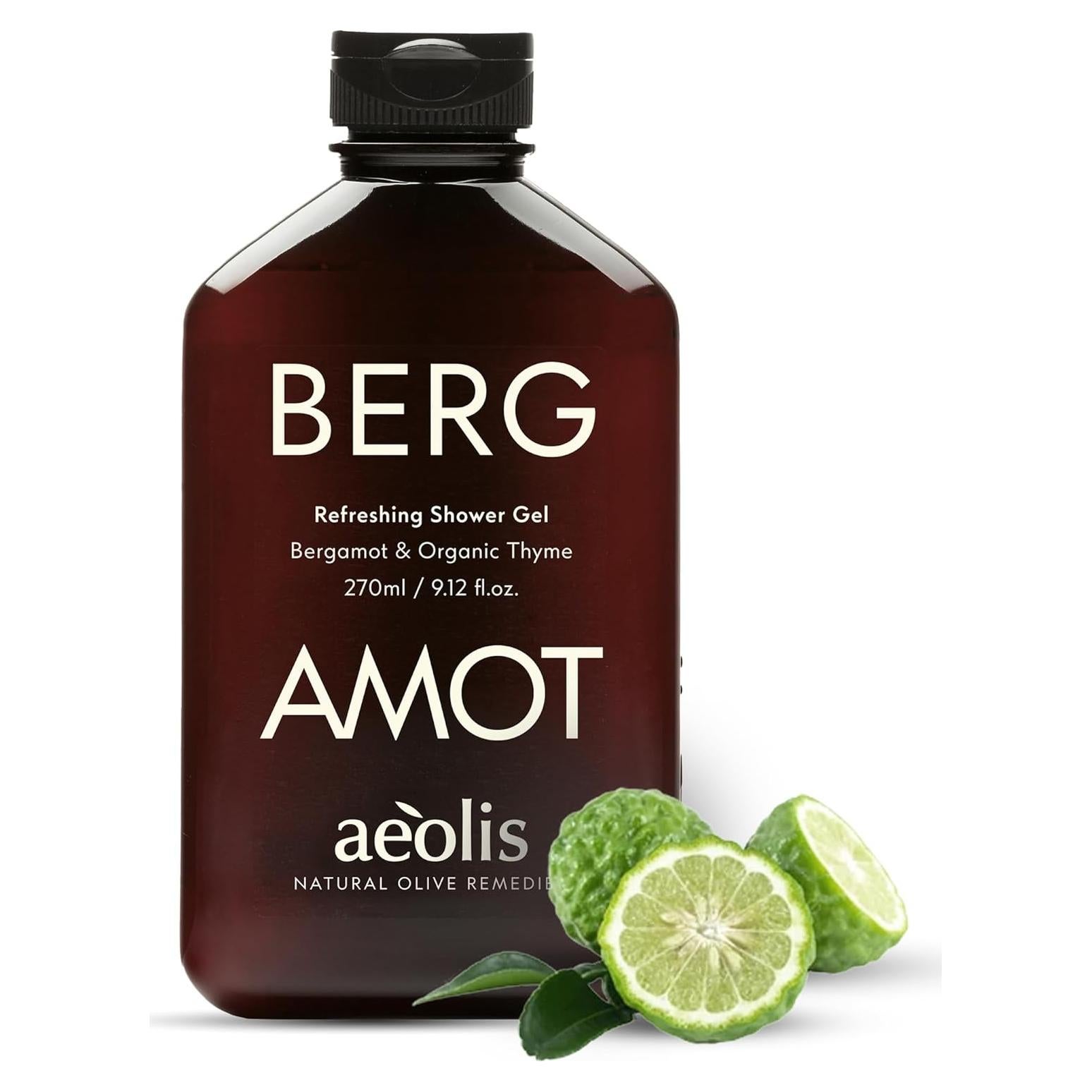 Gel de Ducha AEOLIS 270 ml Bergamota y Tomillo Orgánico