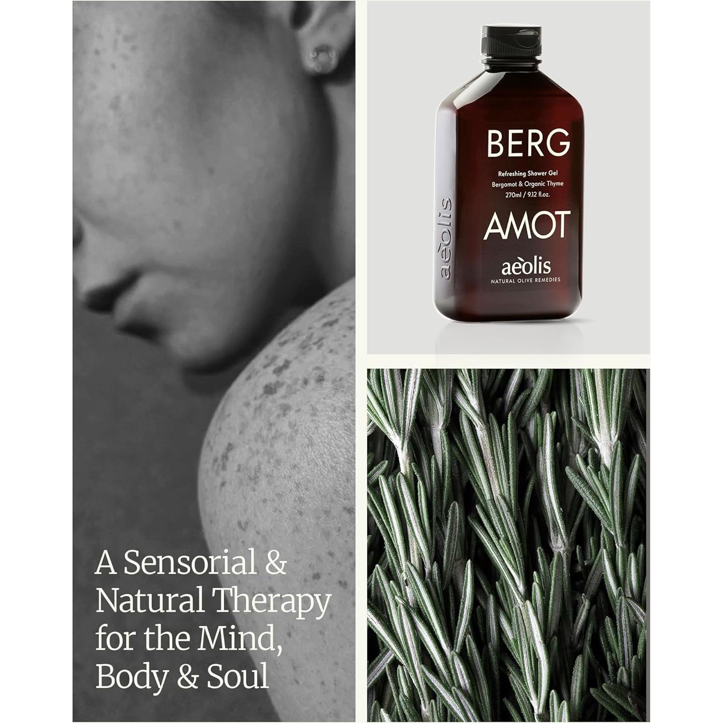 Gel de Ducha AEOLIS 270 ml Bergamota y Tomillo Orgánico