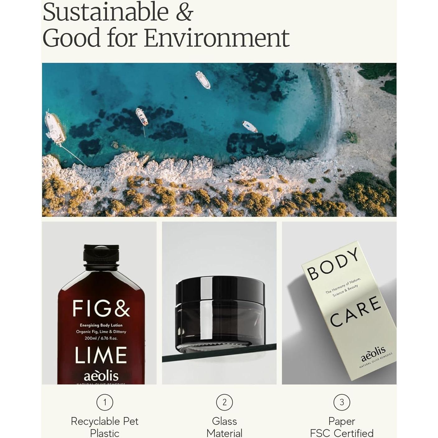 Gel de Ducha AEOLIS 270 ml Bergamota y Tomillo Orgánico