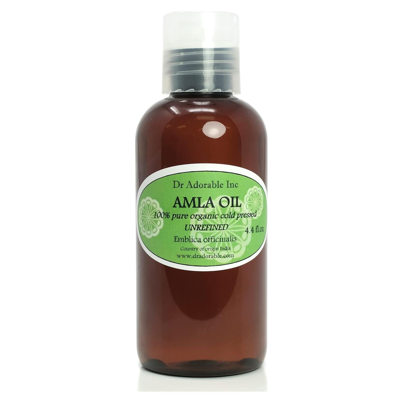 Aceite de Amla Orgánico Dr Adorable 113.4 ml Puro Sin Refinar