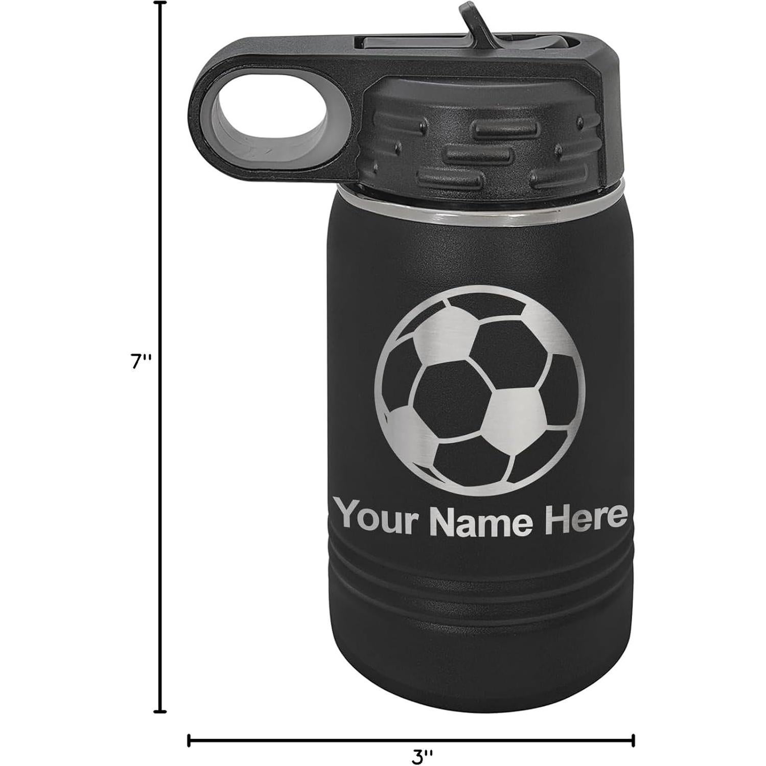 Botella de Agua Personalizada LaserGram 355ml Acero Inoxidable