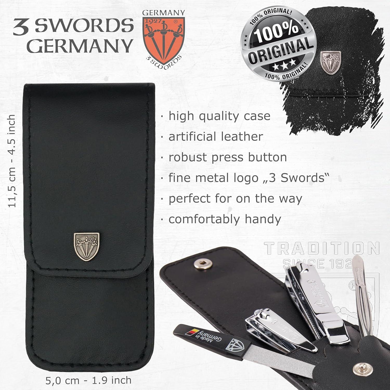 Set de Manicura y Pedicura 3 Espadas Alemania 4 Piezas