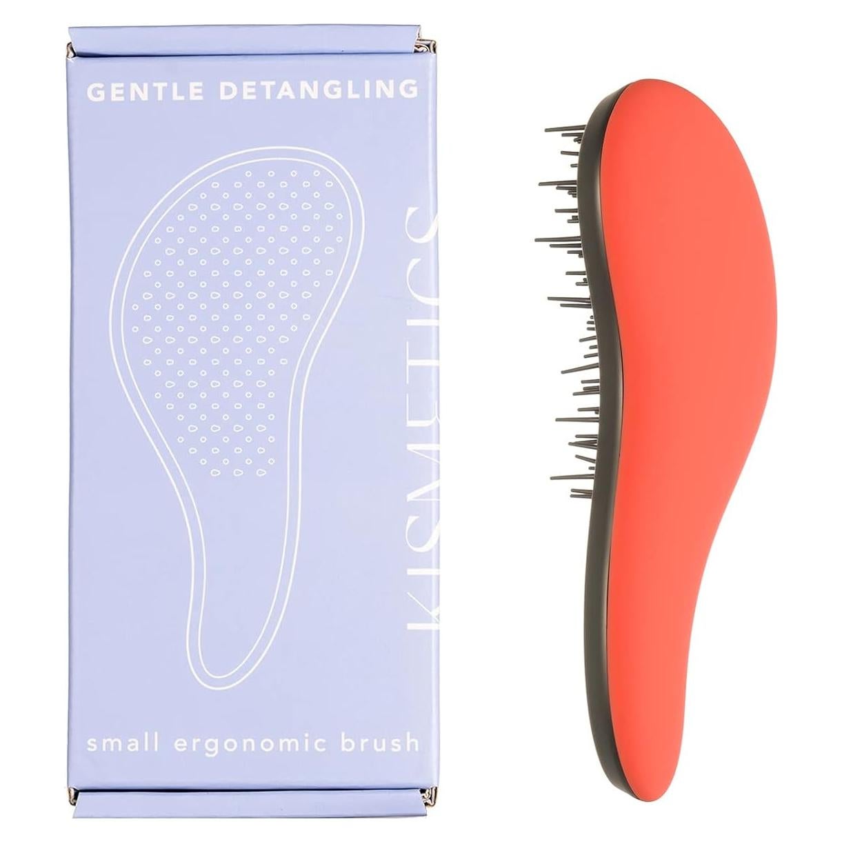 Cepillo Desenredante Ergonómico KISMETICS Pequeño Coral