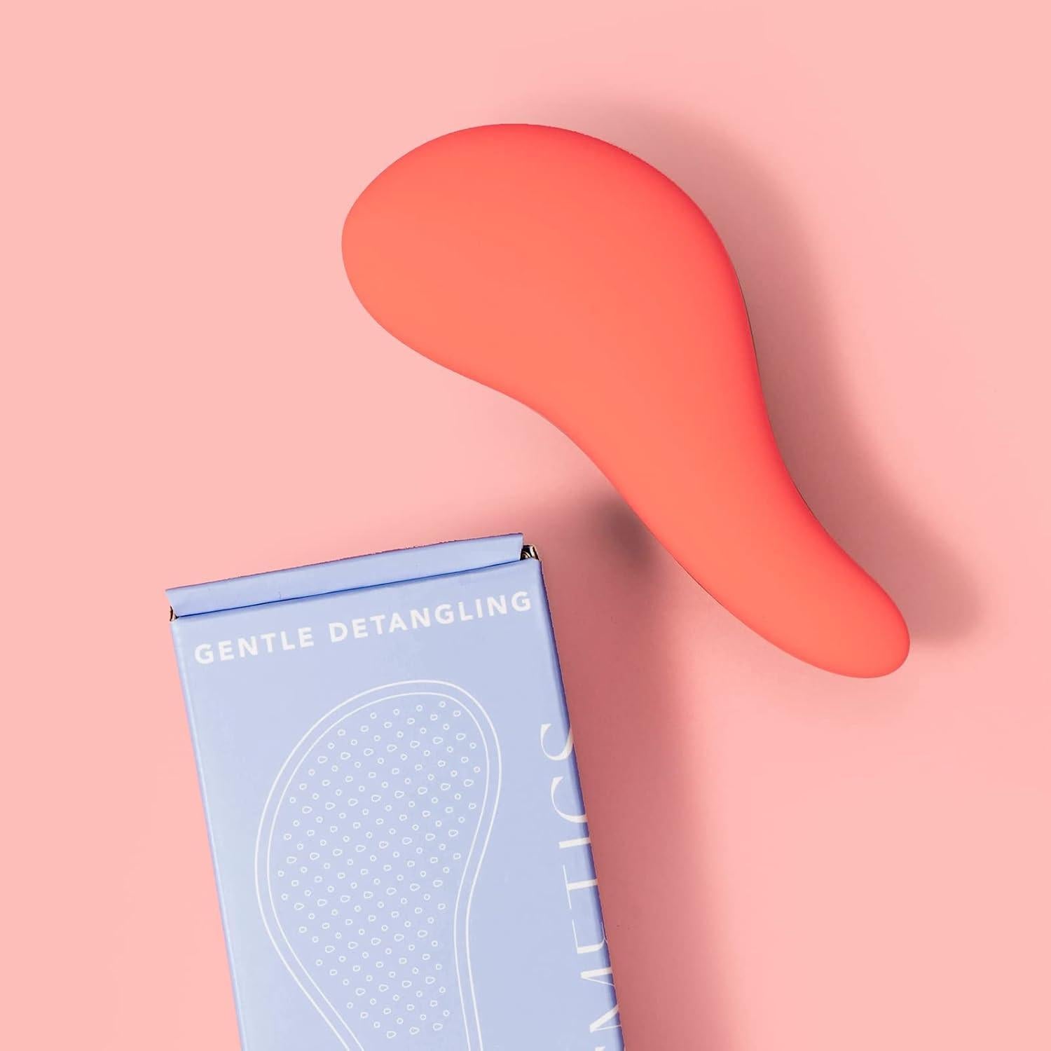 Cepillo Desenredante Ergonómico KISMETICS Pequeño Coral