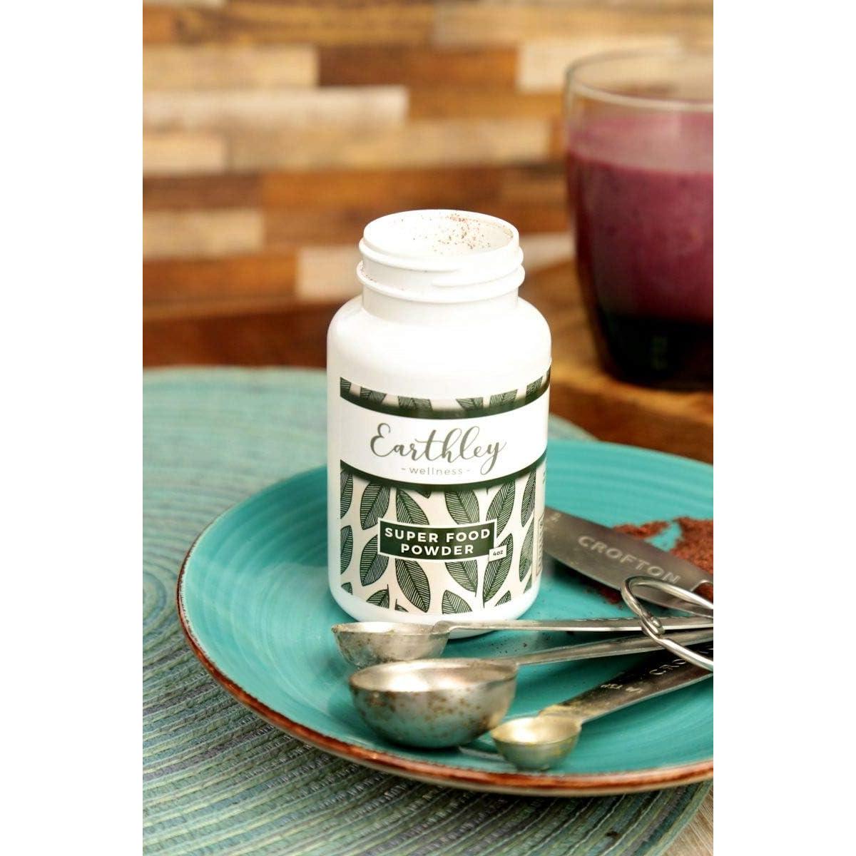 Polvo de Superalimentos Earthley Wellness 113.4 g - Bayas Orgánicas