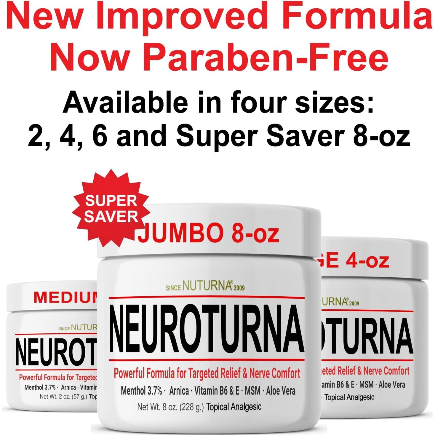 Crema Alivio Nervios Nuturna 85 g - Sin Parabenos, Natural