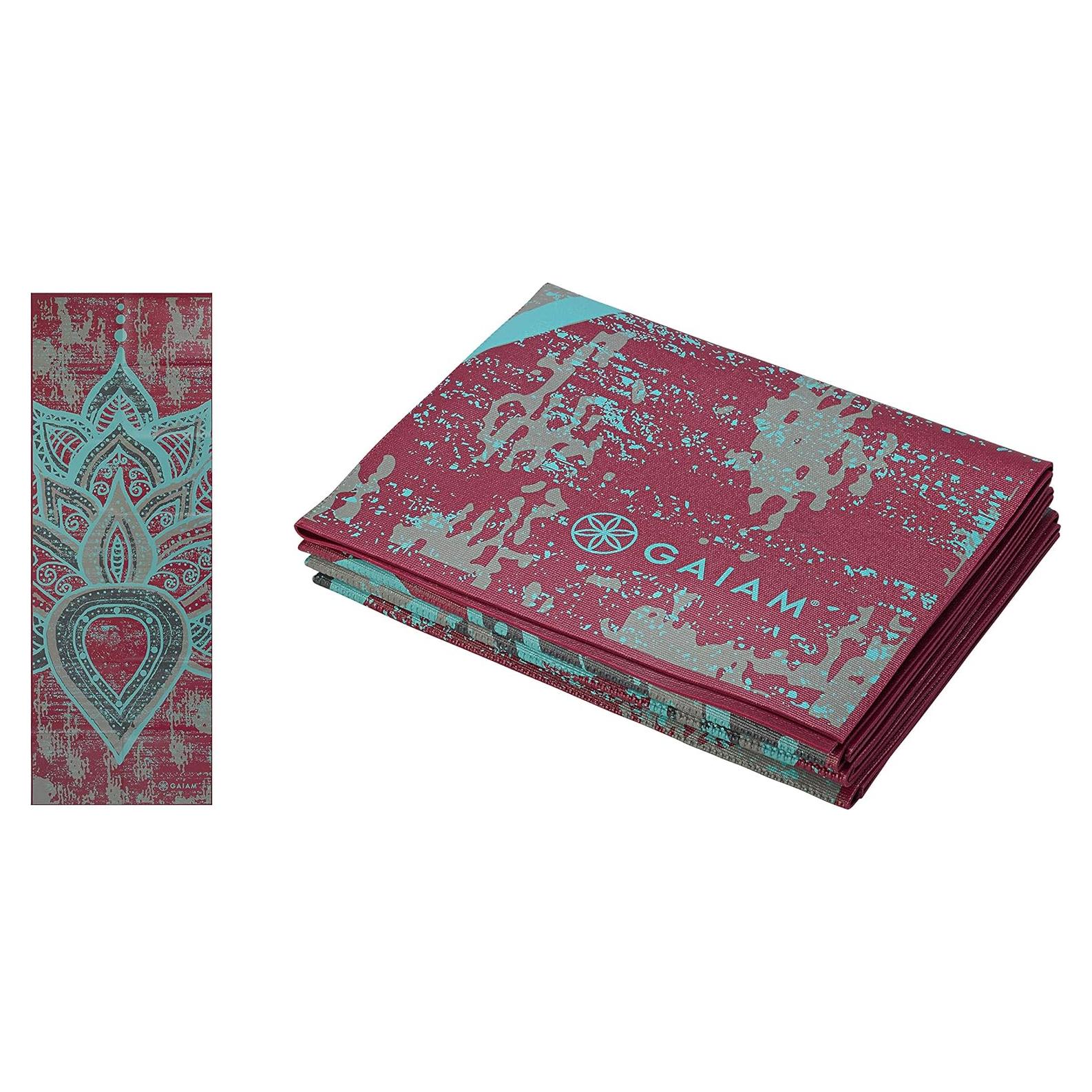 Esterilla de Yoga Plegable Gaiam 172.72x60.96cm 2mm Viaje