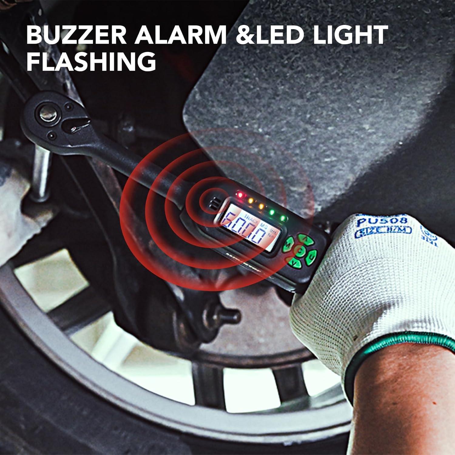 Llave de Torque Digital Mini LLAVETOR 1/4" 1.5-30Nm