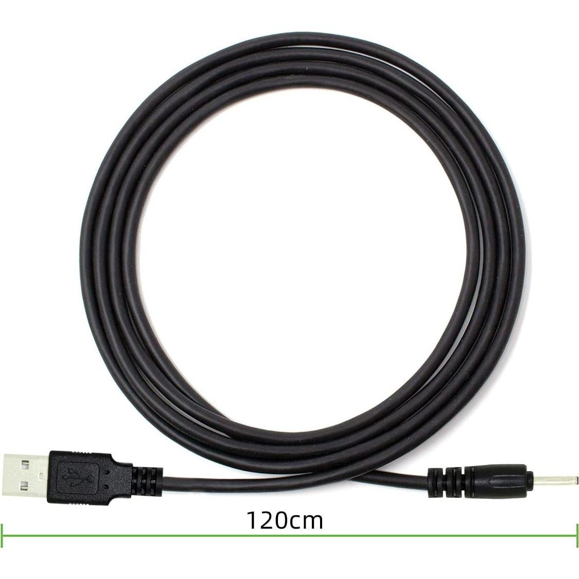 Cable USB a DC 2.0x0.7mm CY 100cm 5V 24AWG