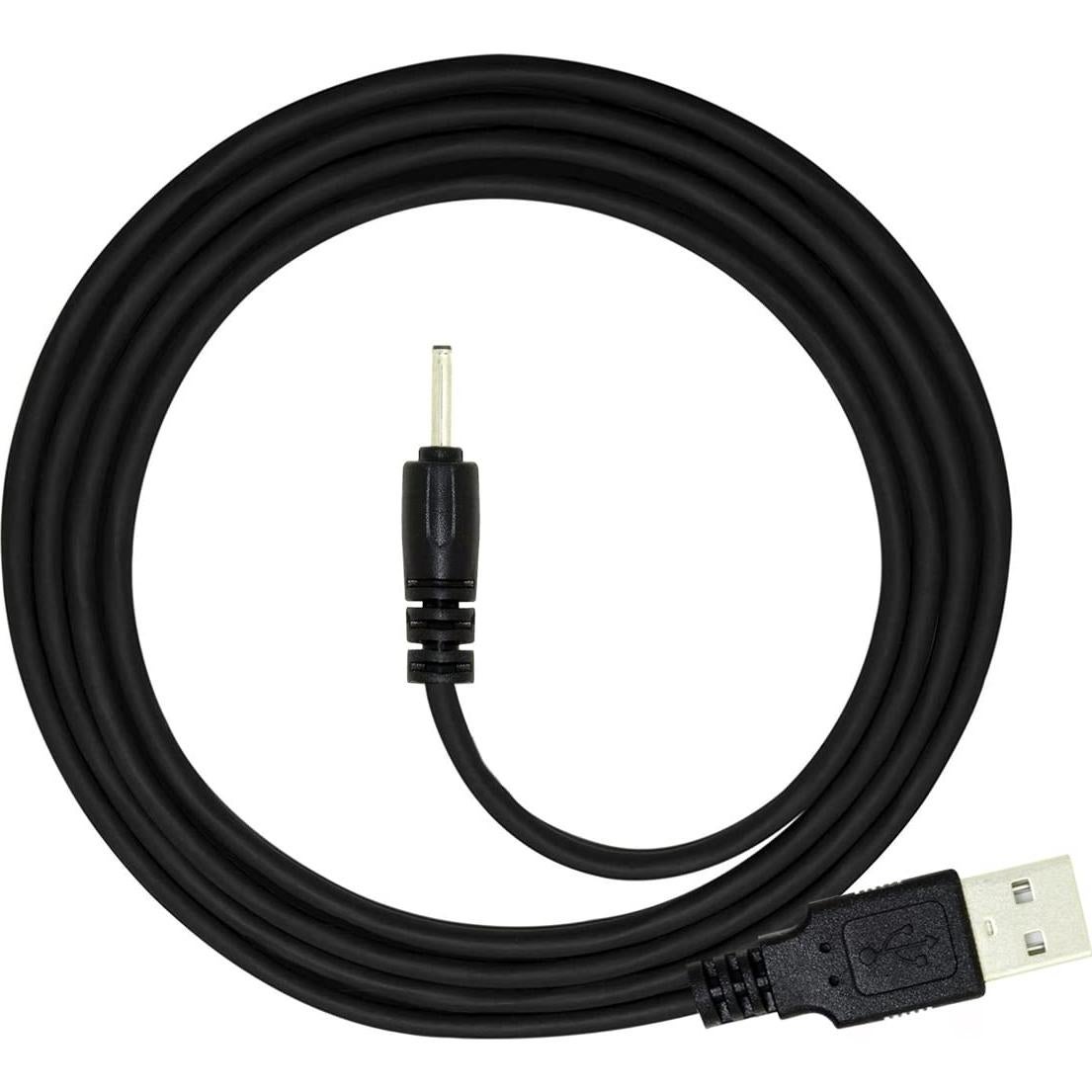 Cable USB a DC 2.0x0.7mm CY 100cm 5V 24AWG