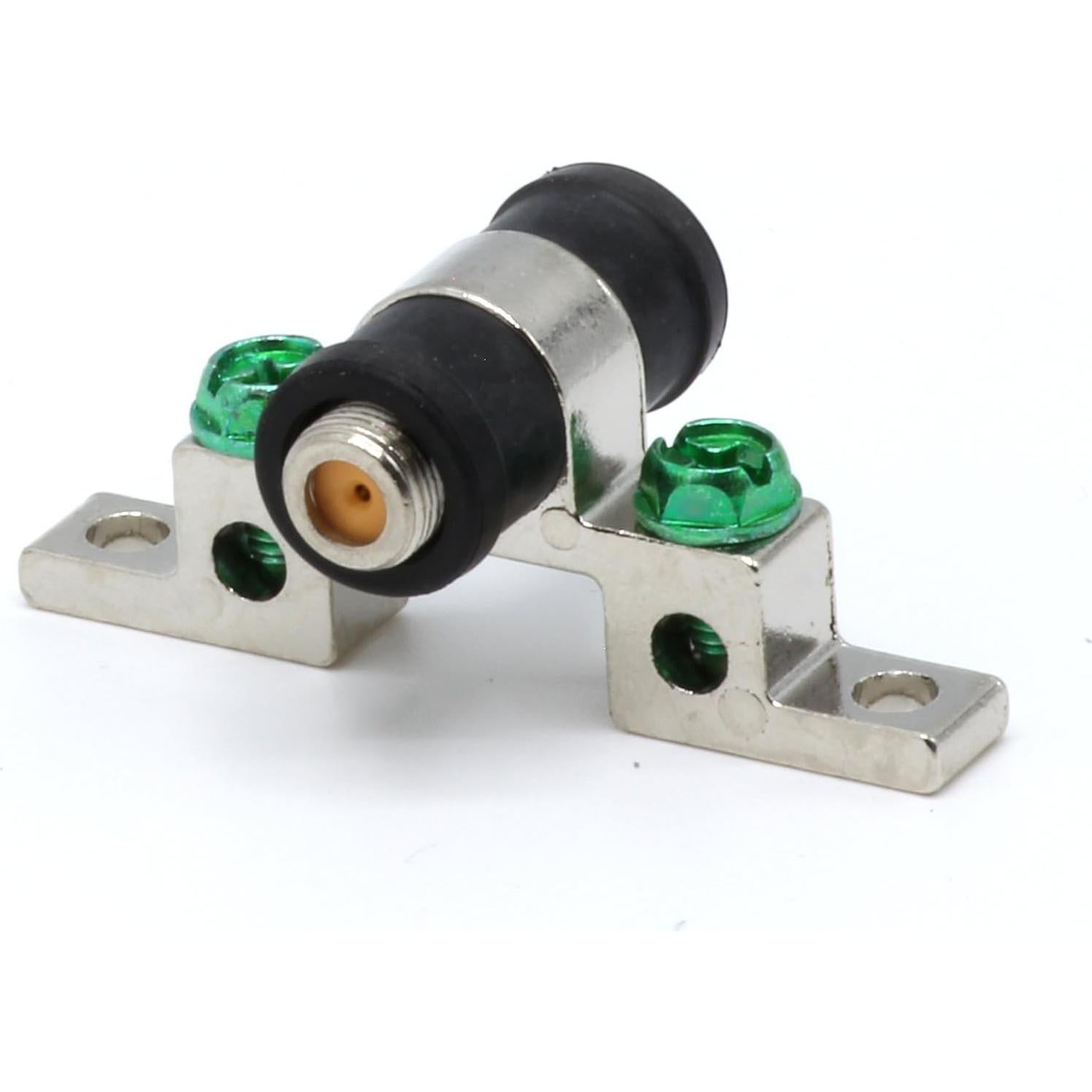 Conector Coaxial F-Type THE CIMPLE CO 1 Puerto RG6 Plata