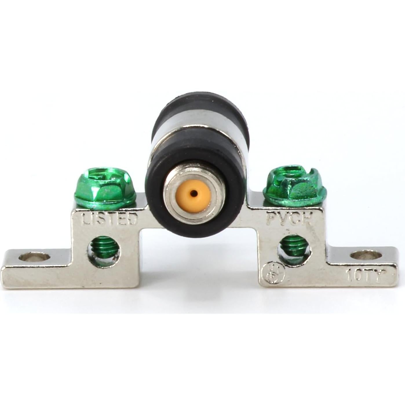 Conector Coaxial F-Type THE CIMPLE CO 1 Puerto RG6 Plata